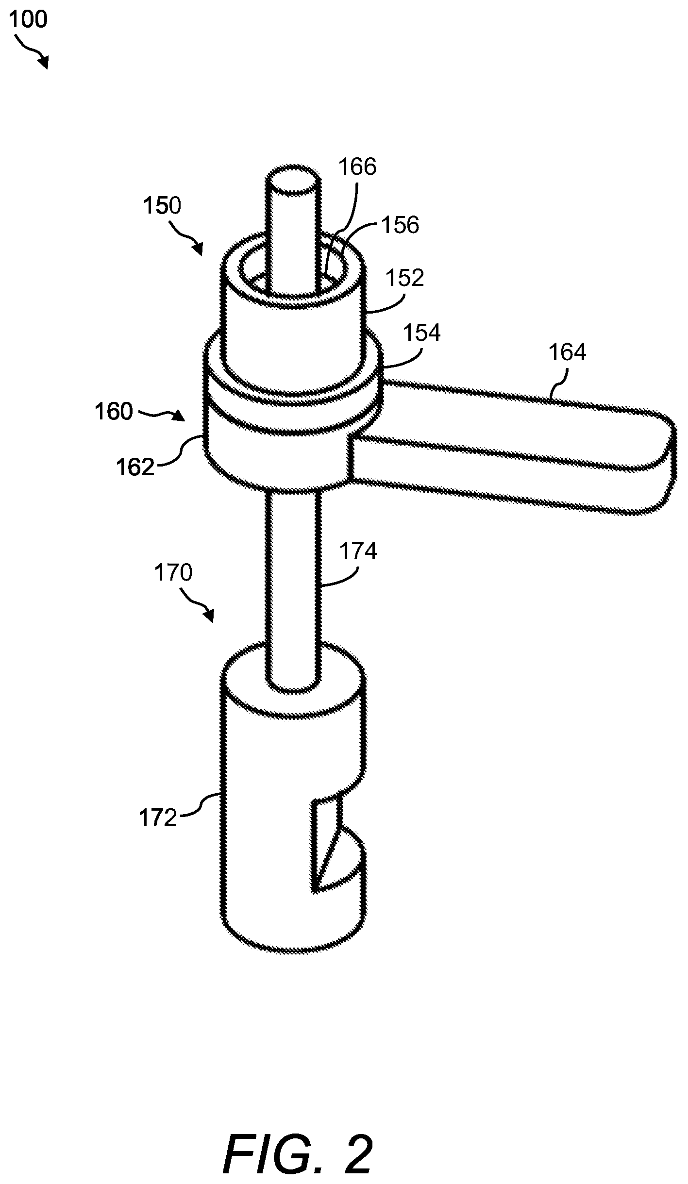 Patent US12396740 Figure 2 – Navigation-guided surgery fixation (NGSF) kit or system and method of using same