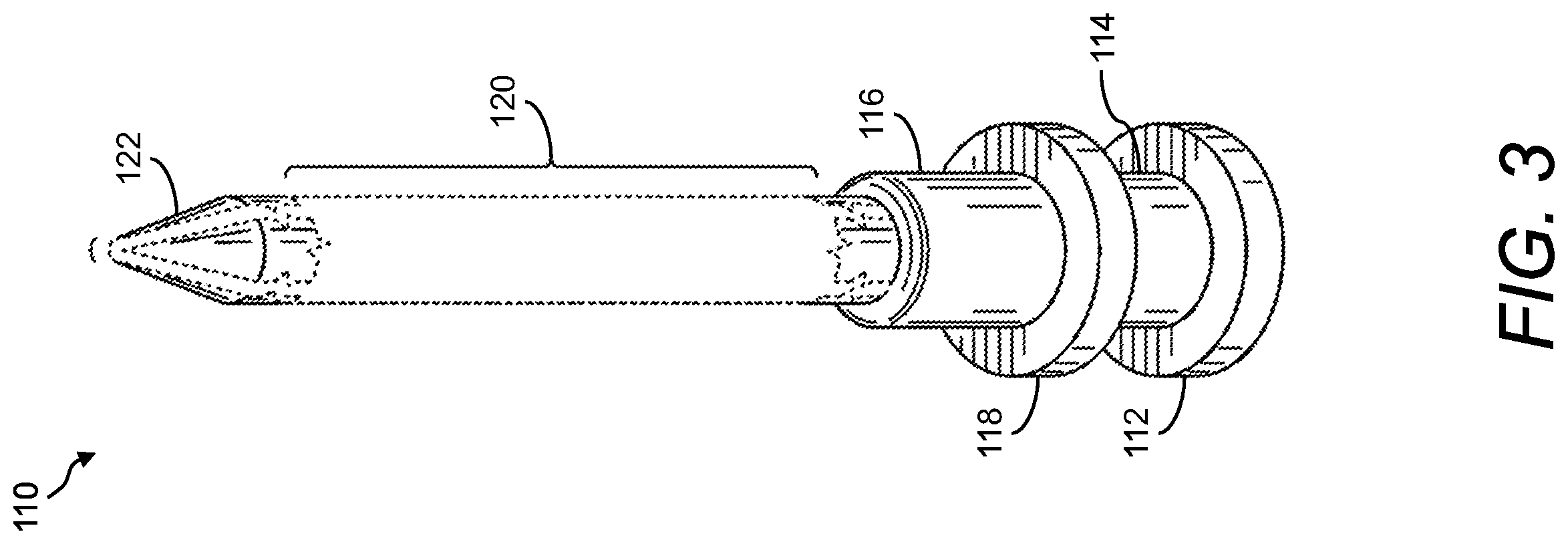 Patent US12396740 Figure 3 – Navigation-guided surgery fixation (NGSF) kit or system and method of using same
