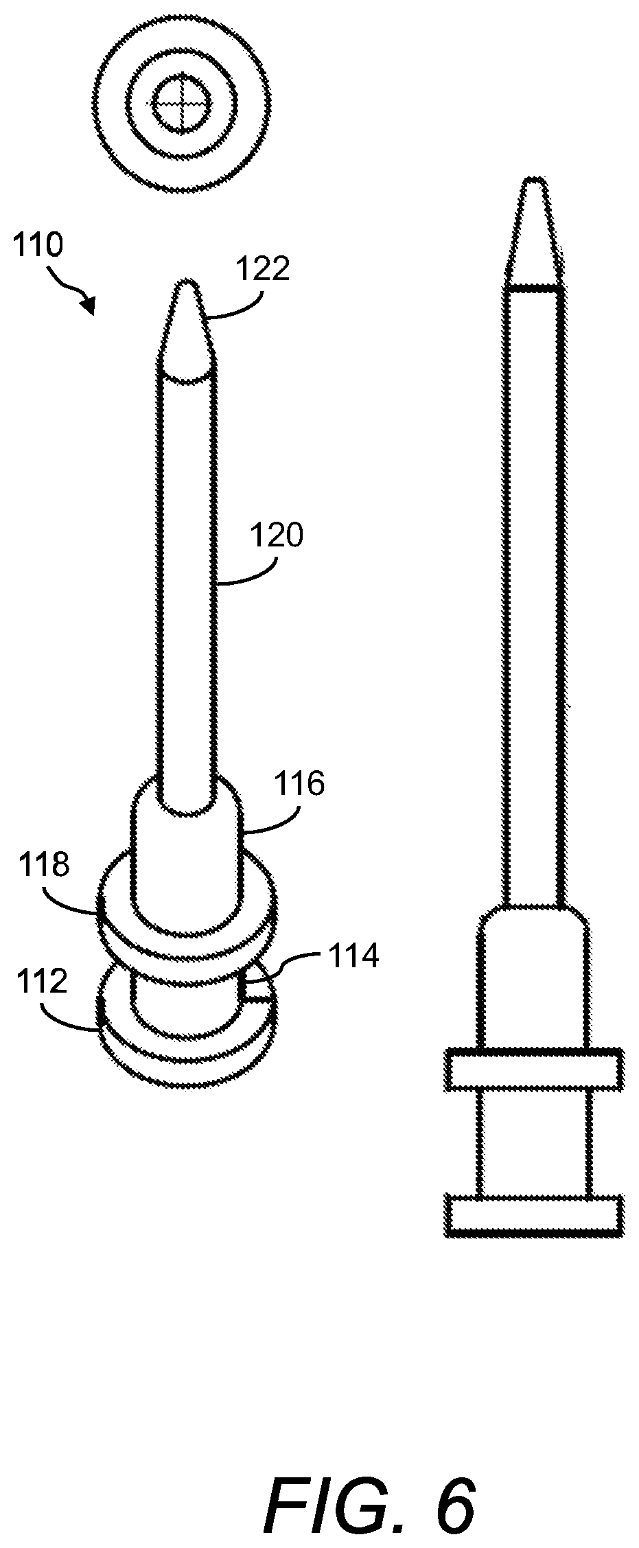 Patent US12396740 Figure 6 – Navigation-guided surgery fixation (NGSF) kit or system and method of using same