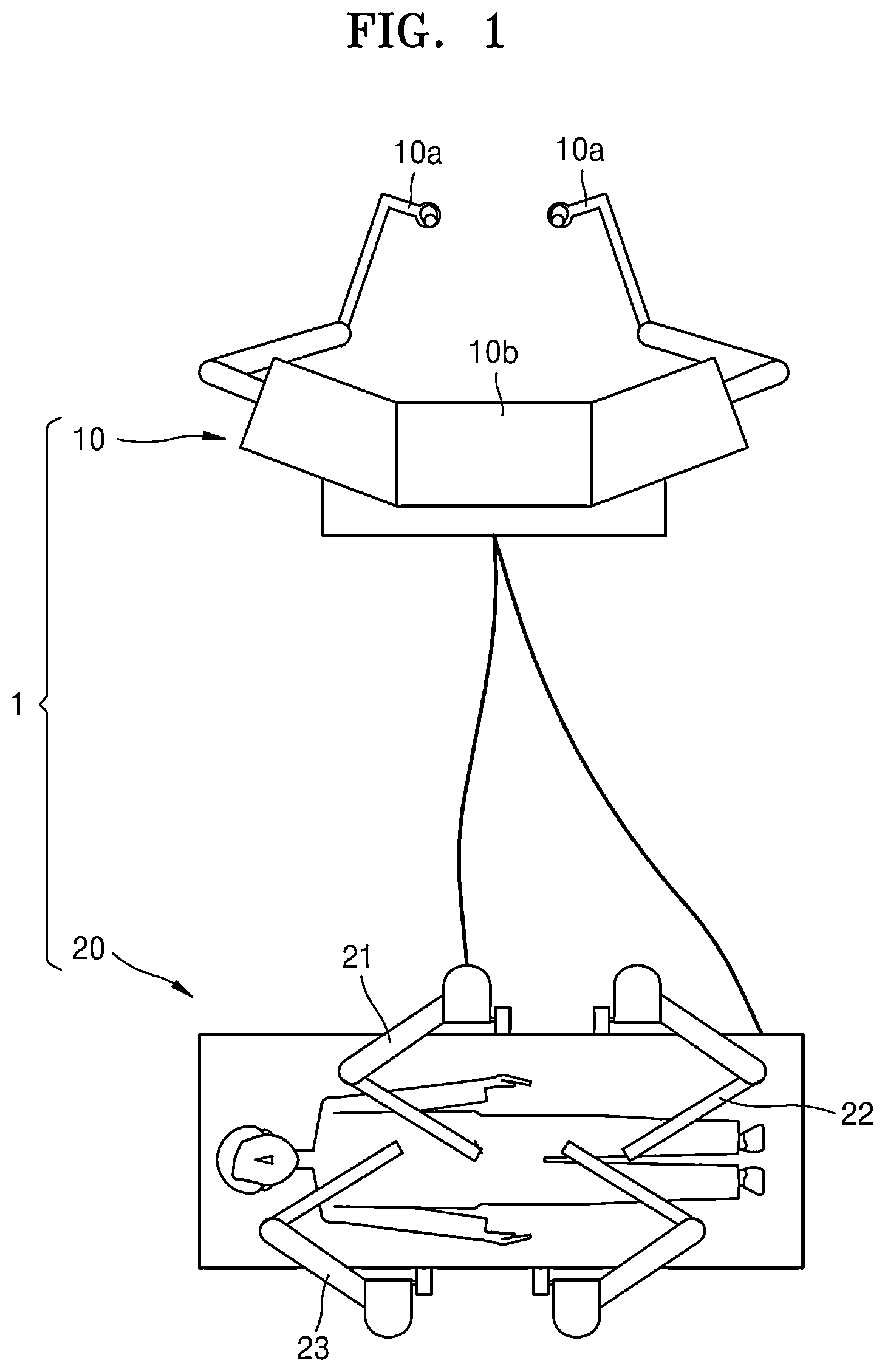 Patent US12396745 Figure 1 – Surgery instrument