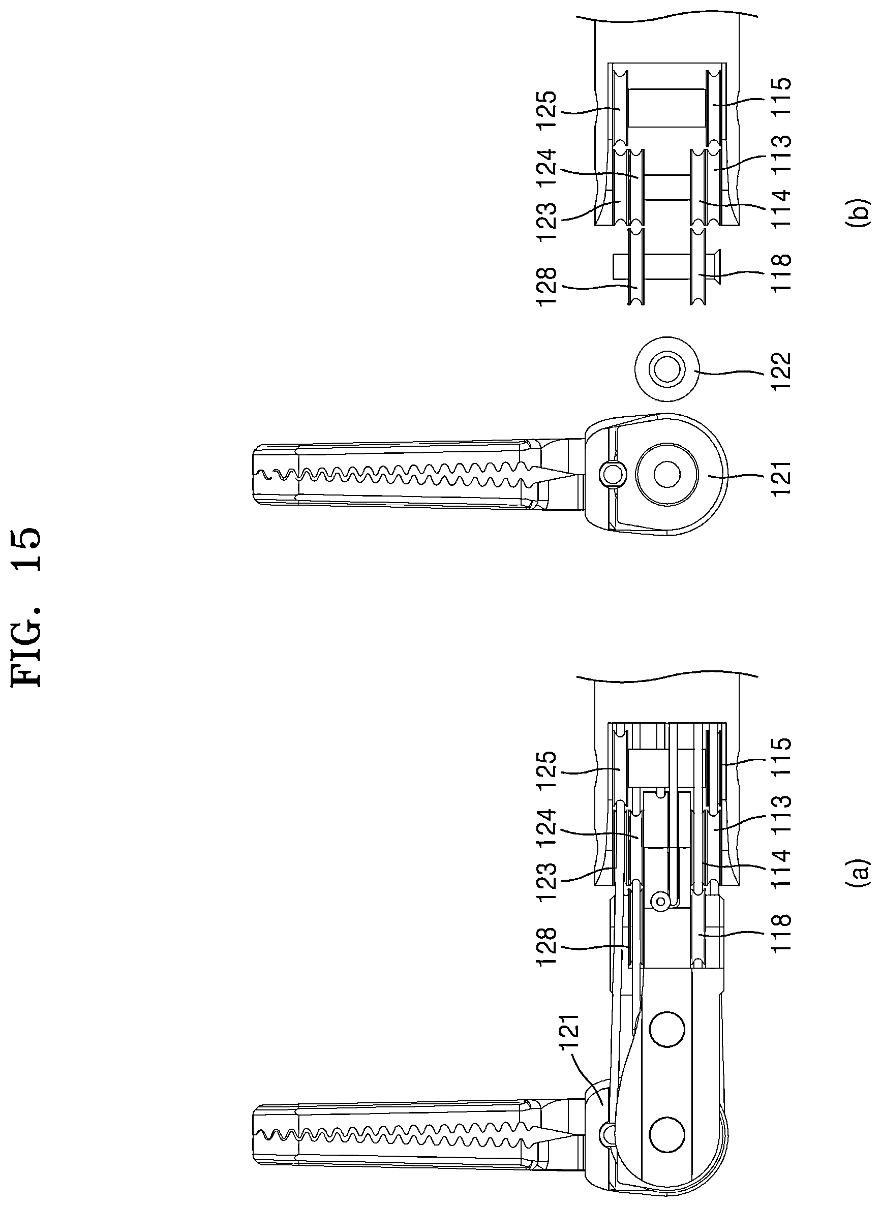 Patent US12396745 Figure 15 – Surgery instrument