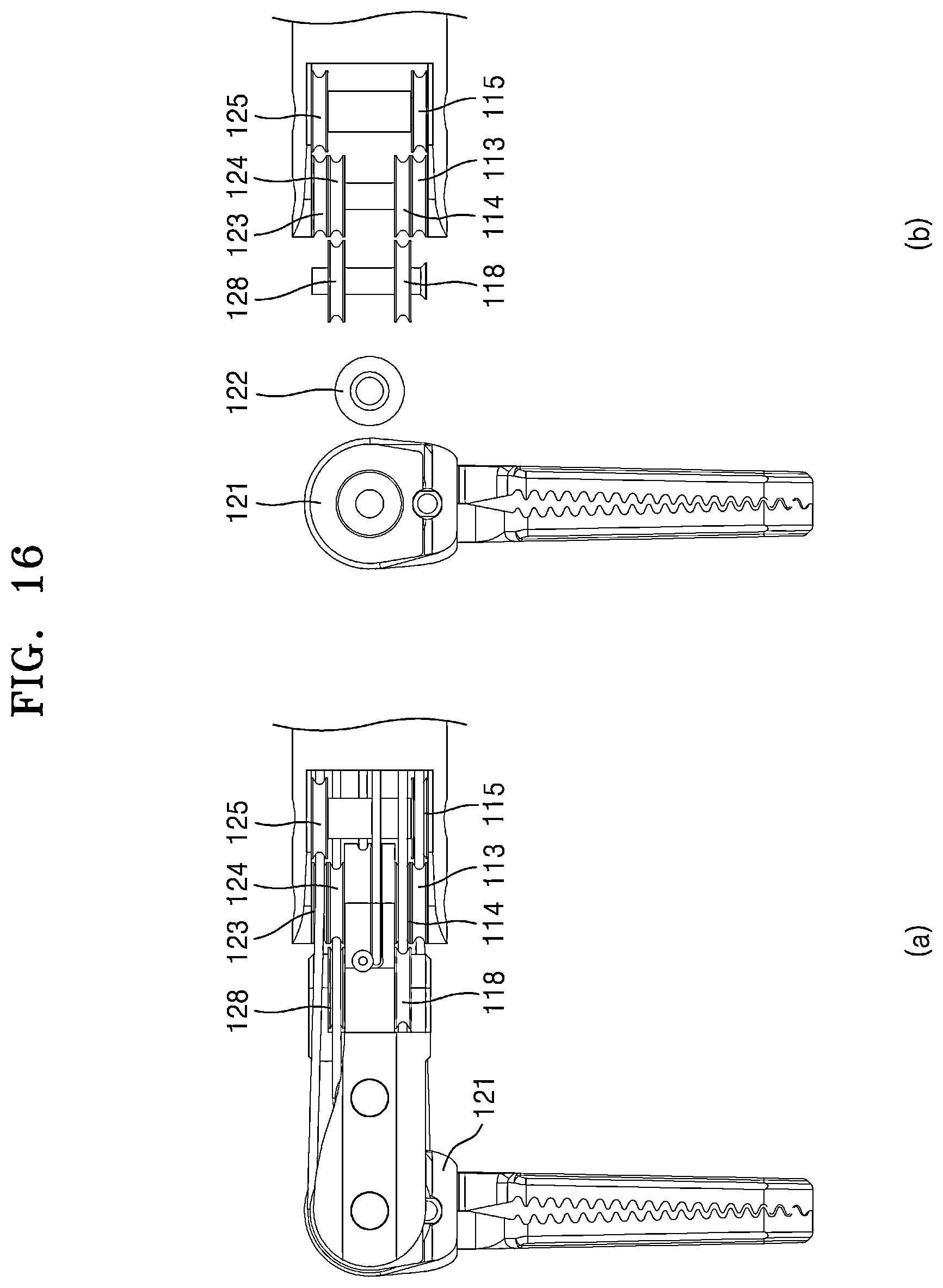 Patent US12396745 Figure 16 – Surgery instrument
