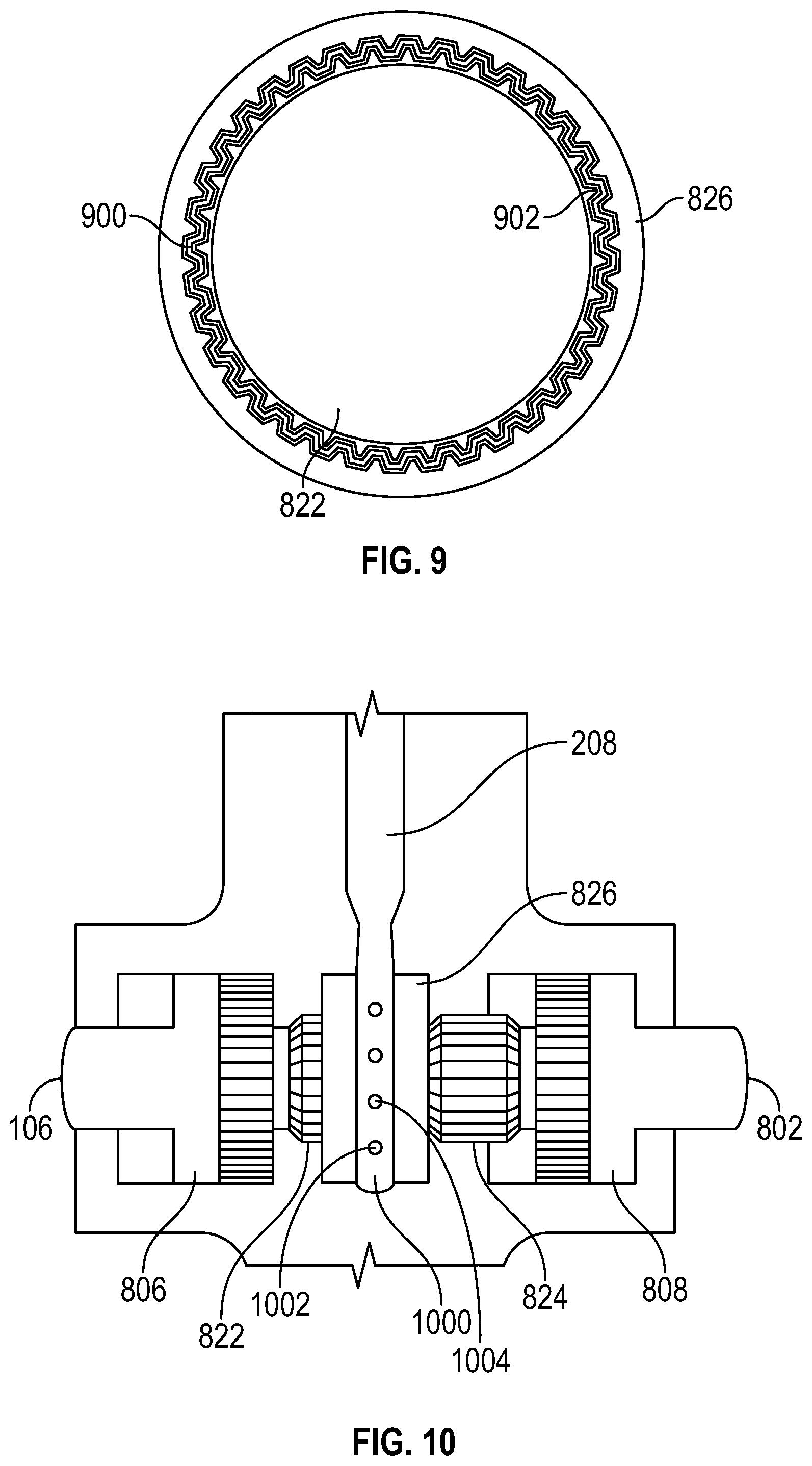 Patent US12396747 Figure 9 – Articulating debrider blade tip and handpiece control