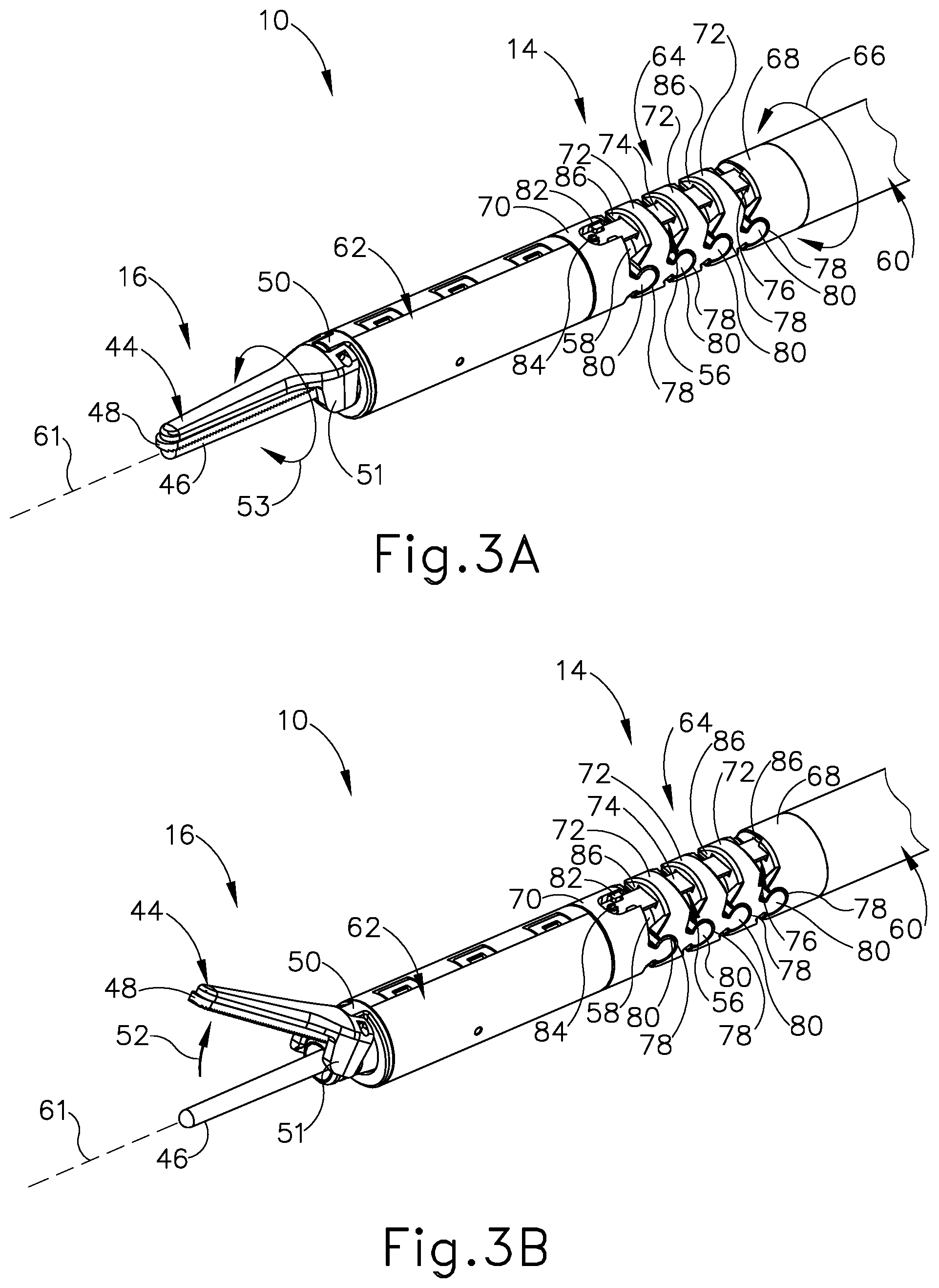 Patent US12396748 Figure 3 – Ultrasonic blade and clamp arm alignment features