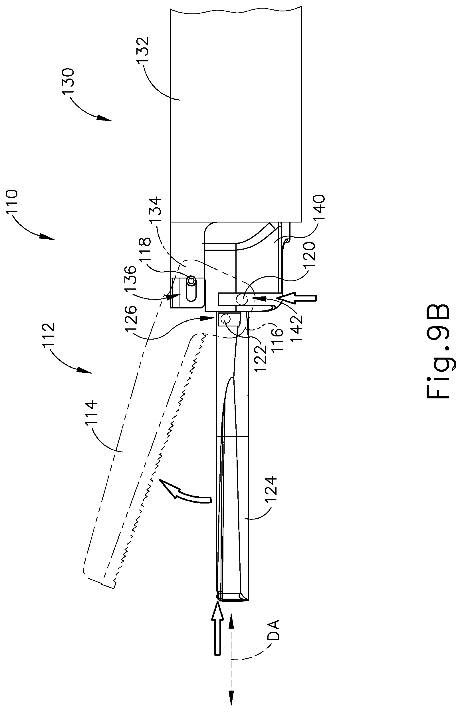 Patent US12396748 Figure 12 – Ultrasonic blade and clamp arm alignment features