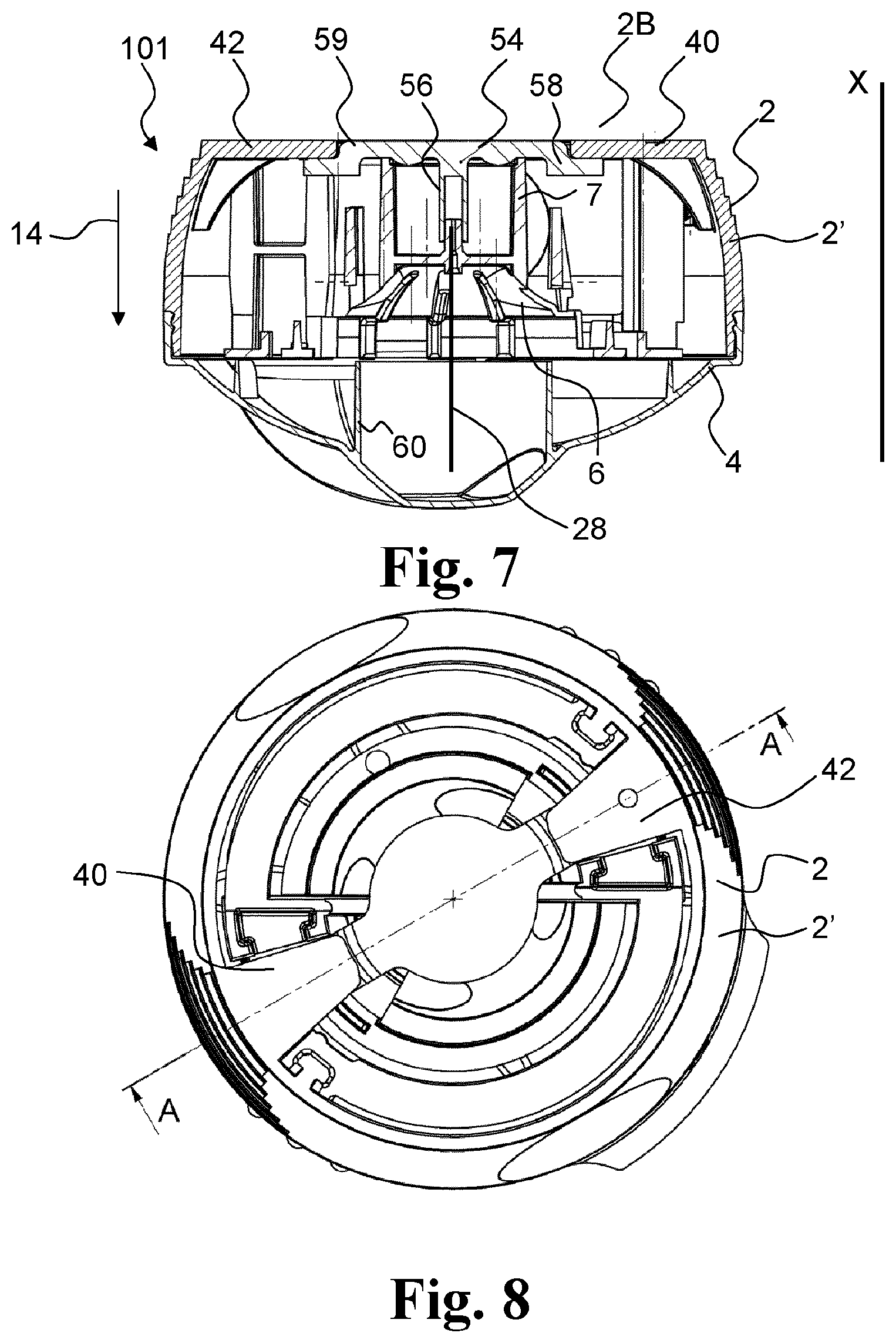 Patent US12396752 Figure 6 – Inserter system with transport protection