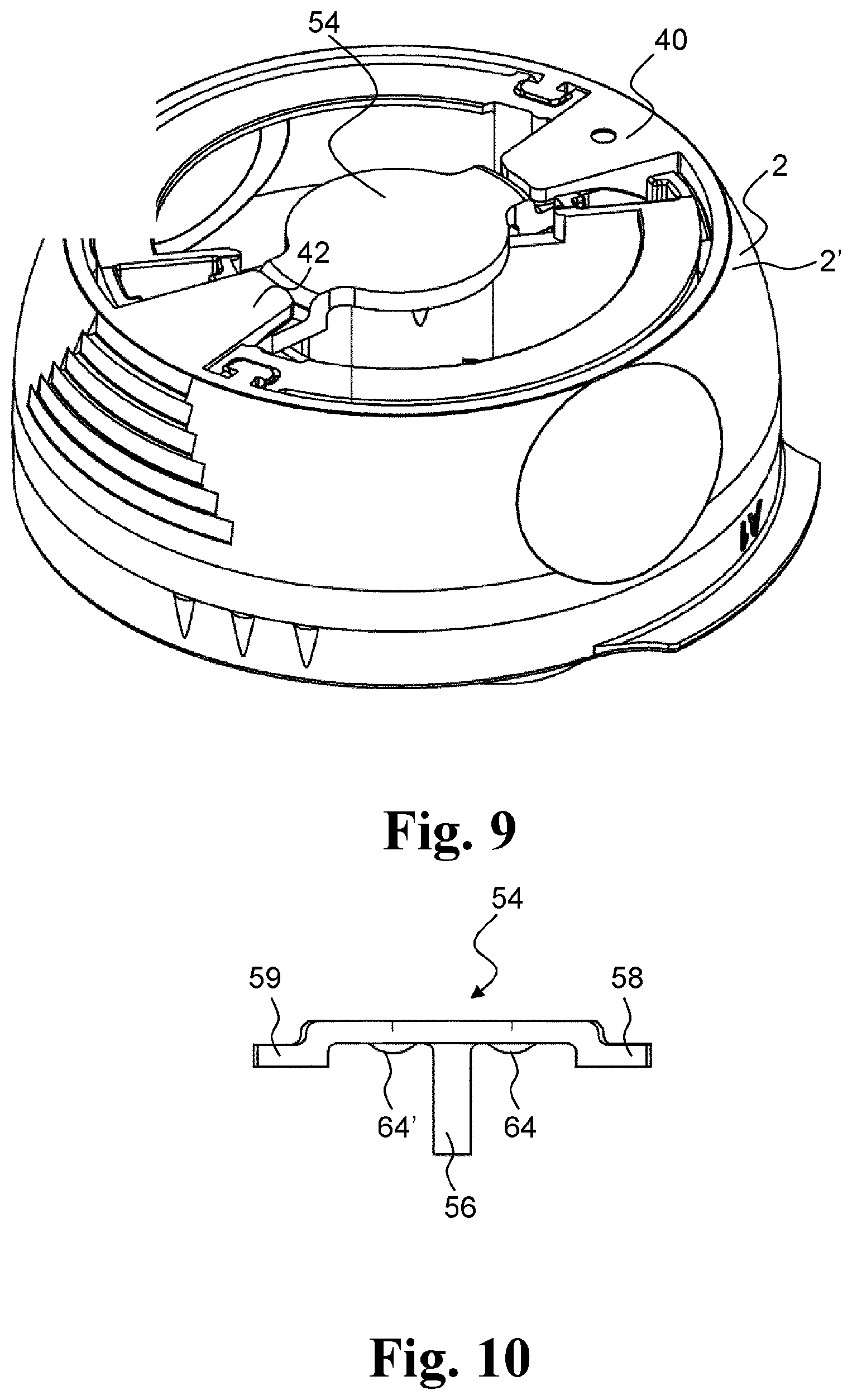 Patent US12396752 Figure 7 – Inserter system with transport protection