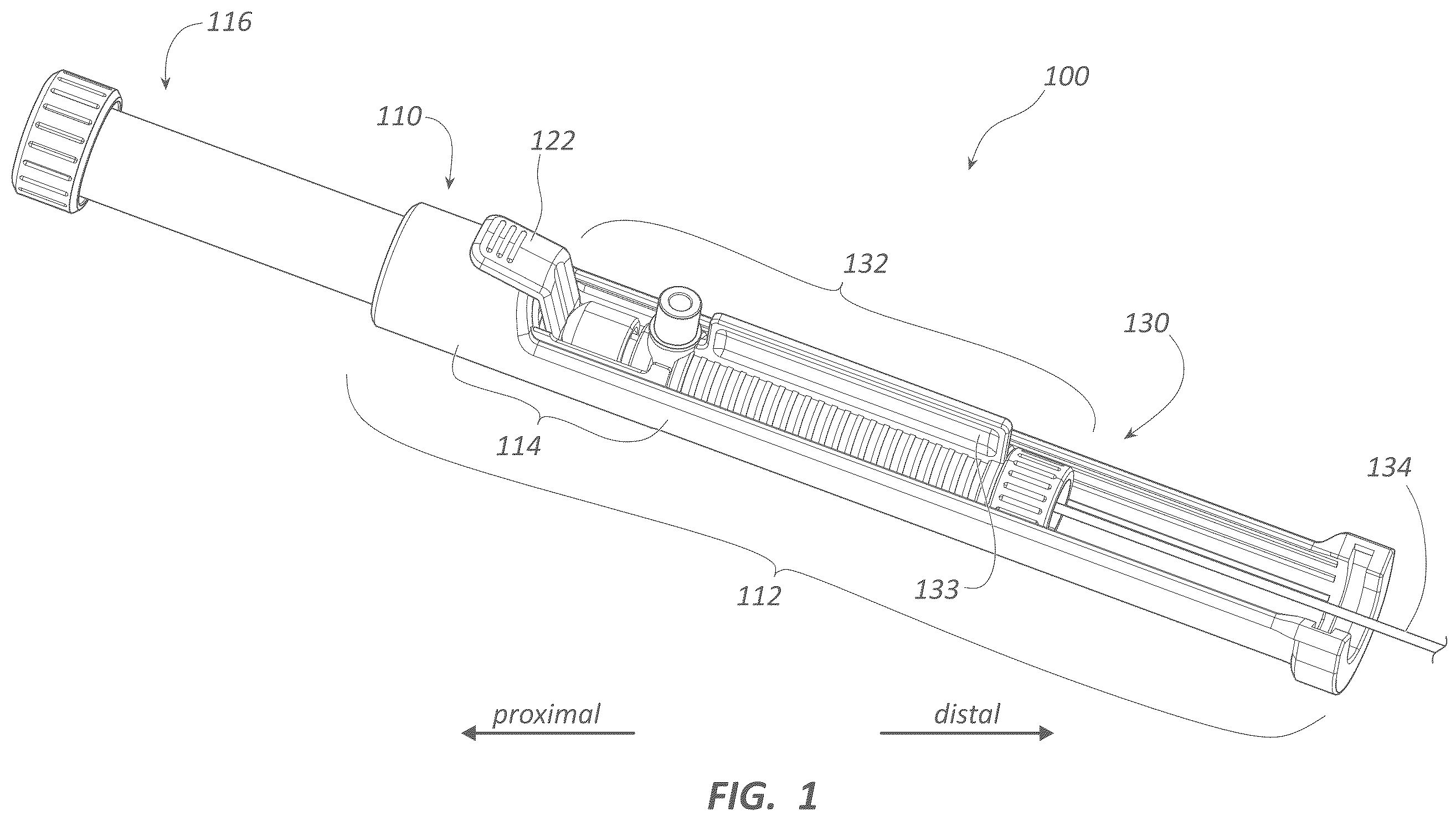 Patent US12396753 Figure 1 – Needle-tract assistant including components and methods thereof