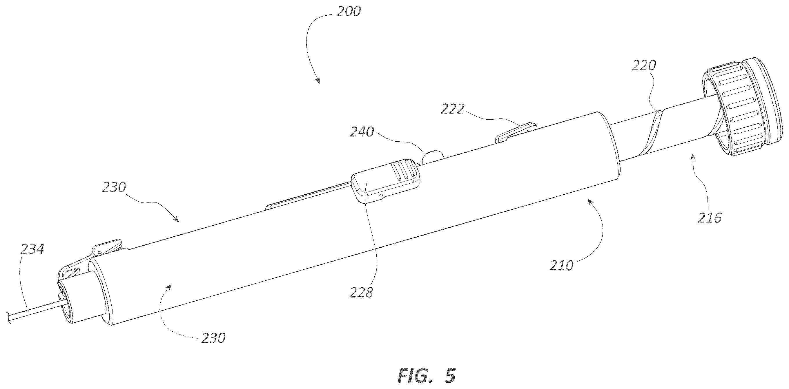 Patent US12396753 Figure 5 – Needle-tract assistant including components and methods thereof