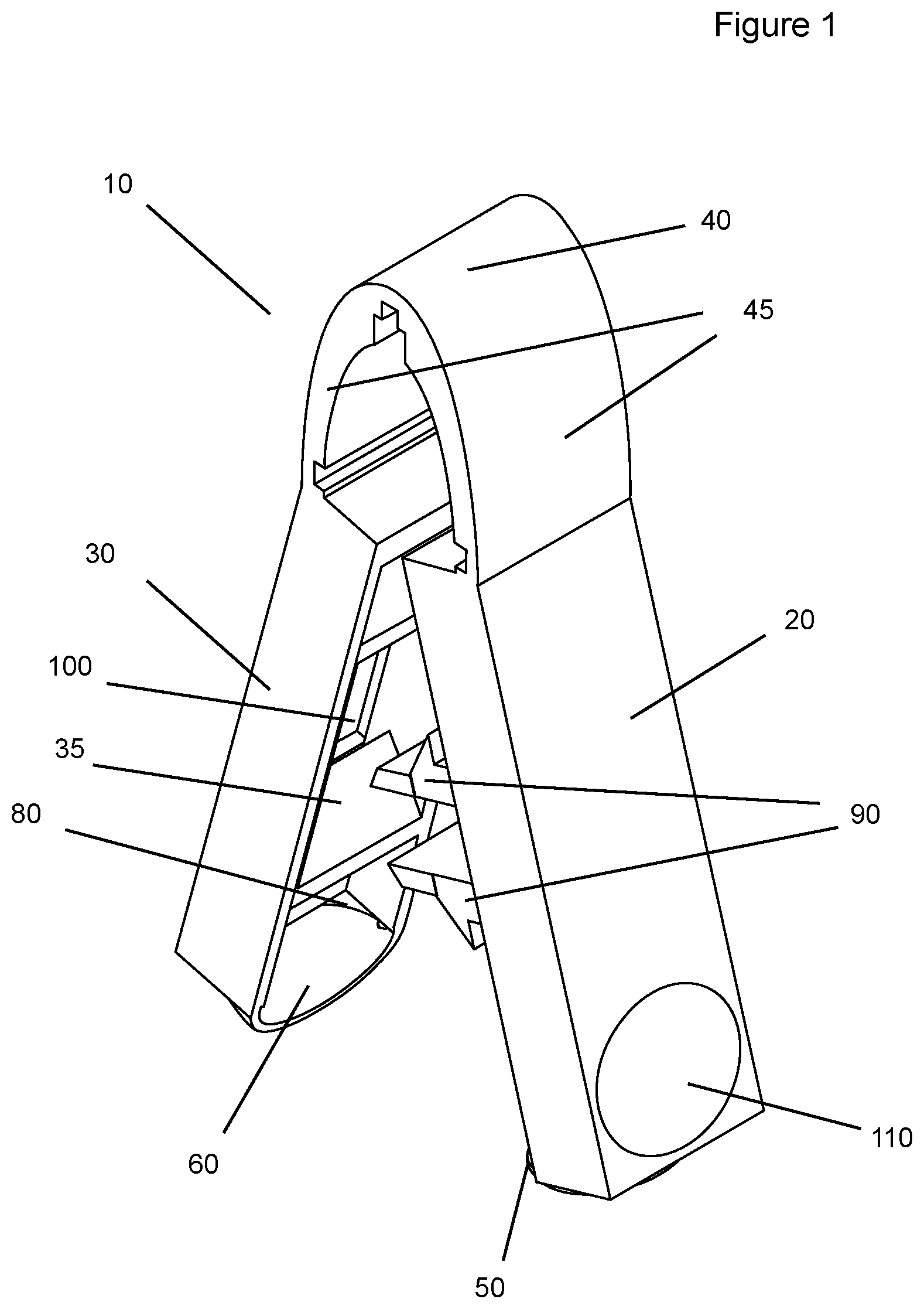 Patent US12396754 Figure 1 – Tick removal and encapsulation device