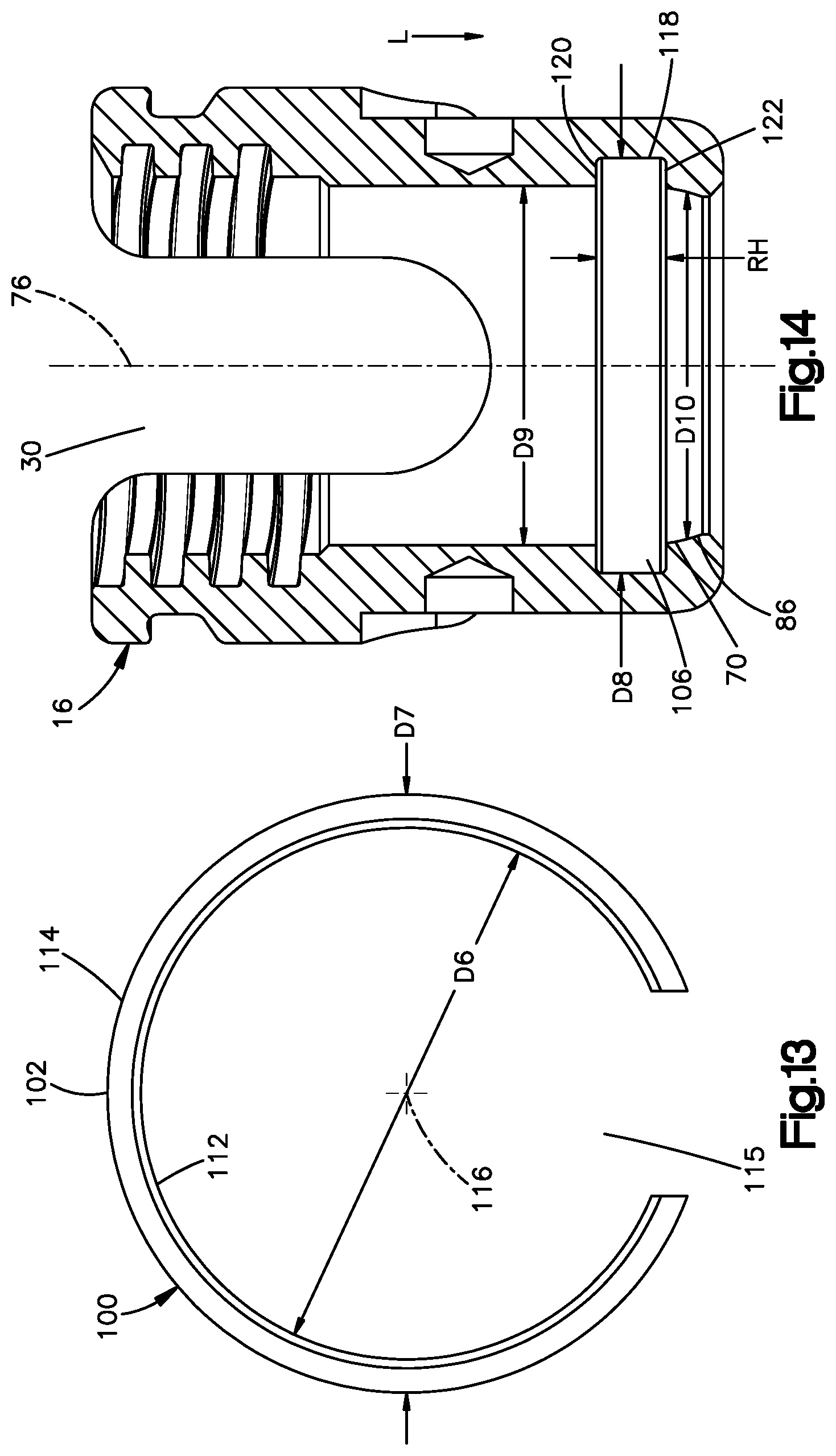 Patent US12396758 Figure 10 – Polyaxial bone fixation element