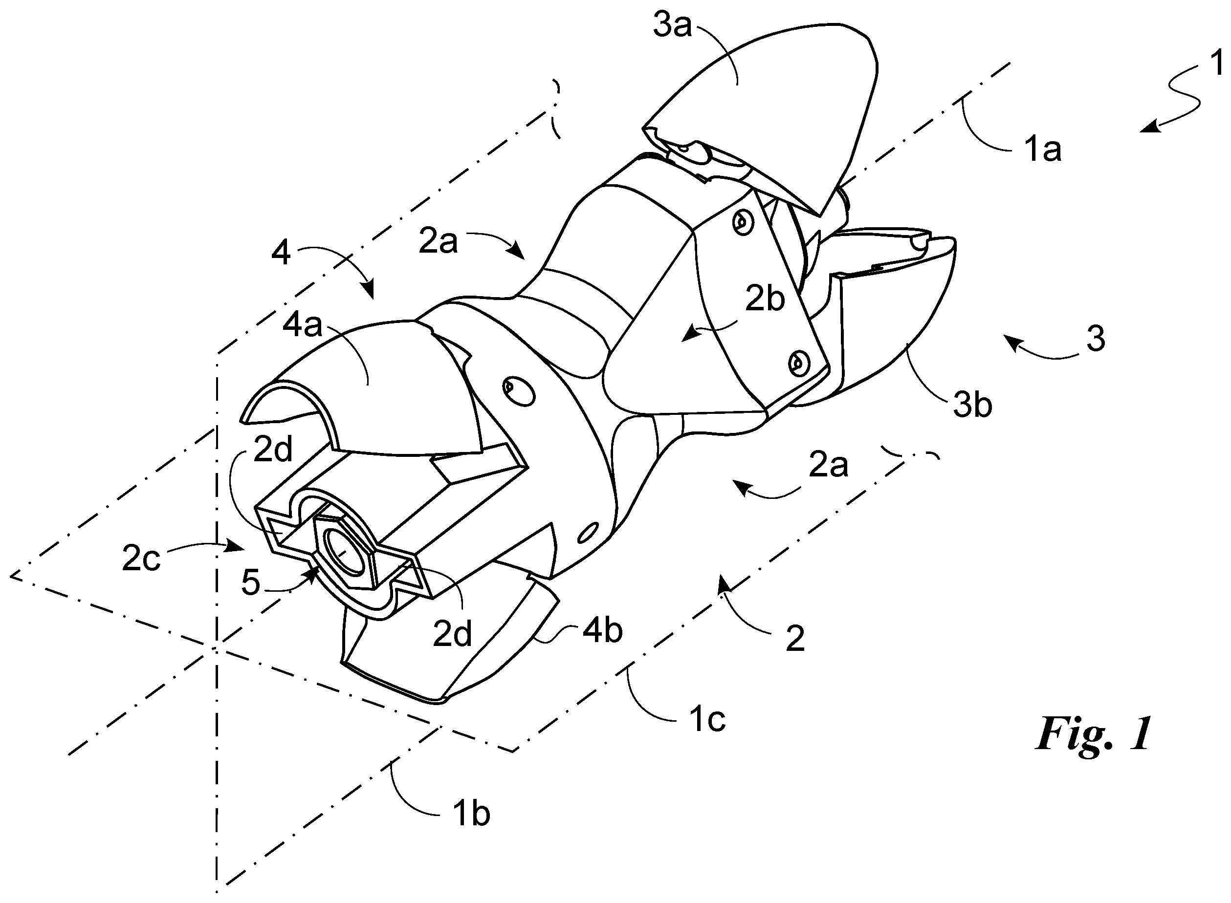 Patent US12396762 Figure 1 – Interspinous vertebral distractor