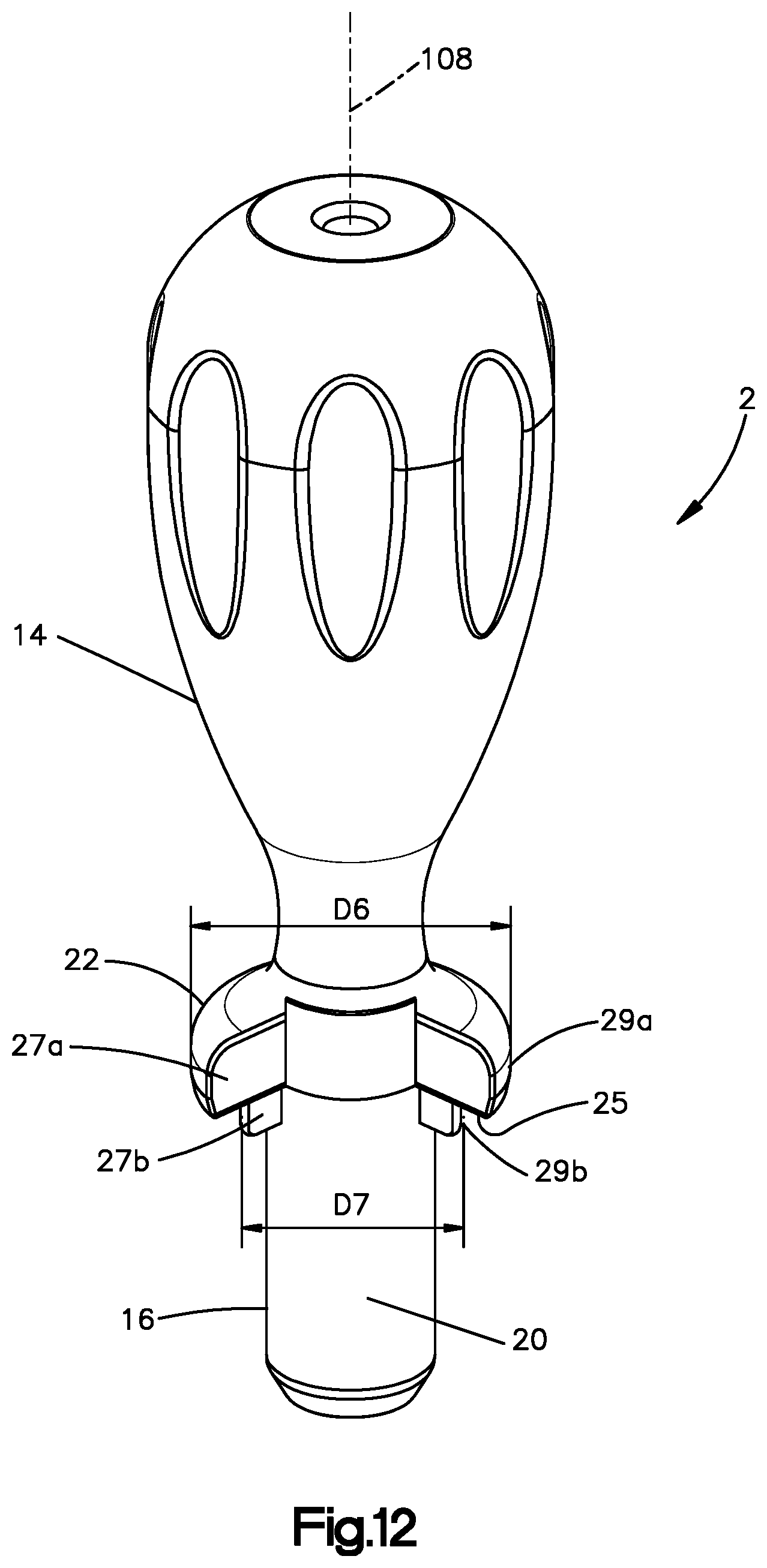 Patent US12396764 Figure 7 – Control member for adjusting access tube position, and related systems and methods