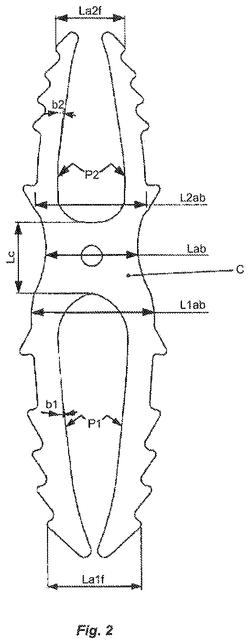 Patent US12396766 Figure 2 – Osteosynthesis device