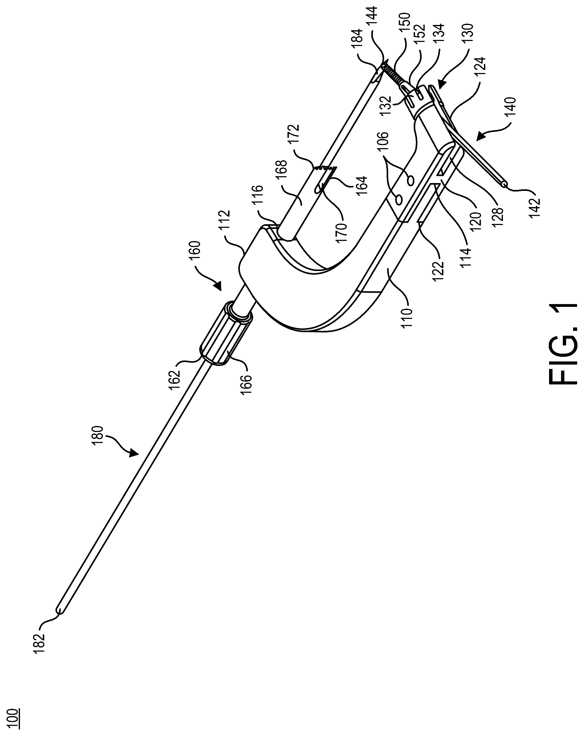 Patent US12396768 Figure 1 – Intramedullary nail alignment guides, fixation guides, devices, systems, and methods of use