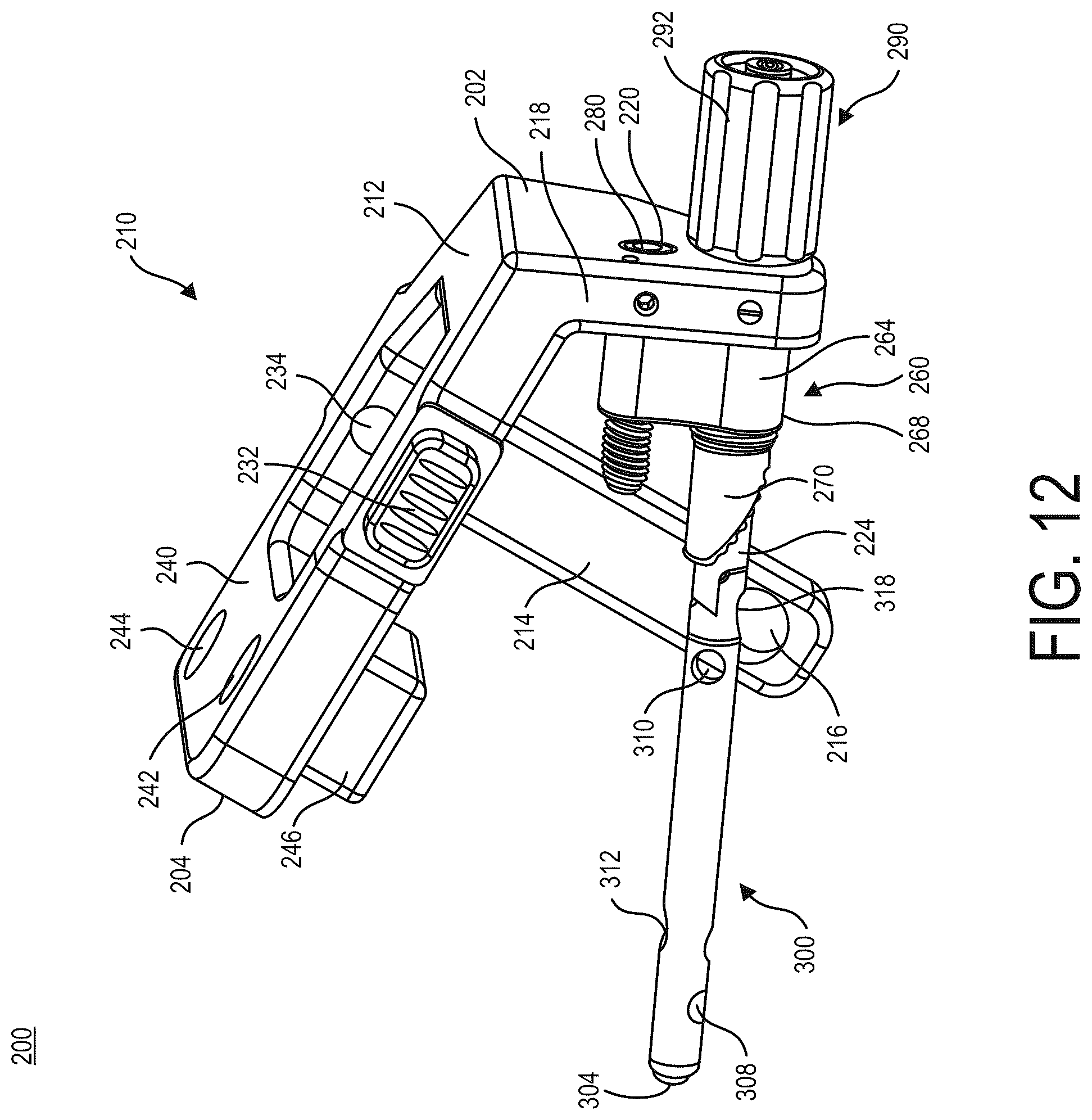 Patent US12396768 Figure 9 – Intramedullary nail alignment guides, fixation guides, devices, systems, and methods of use