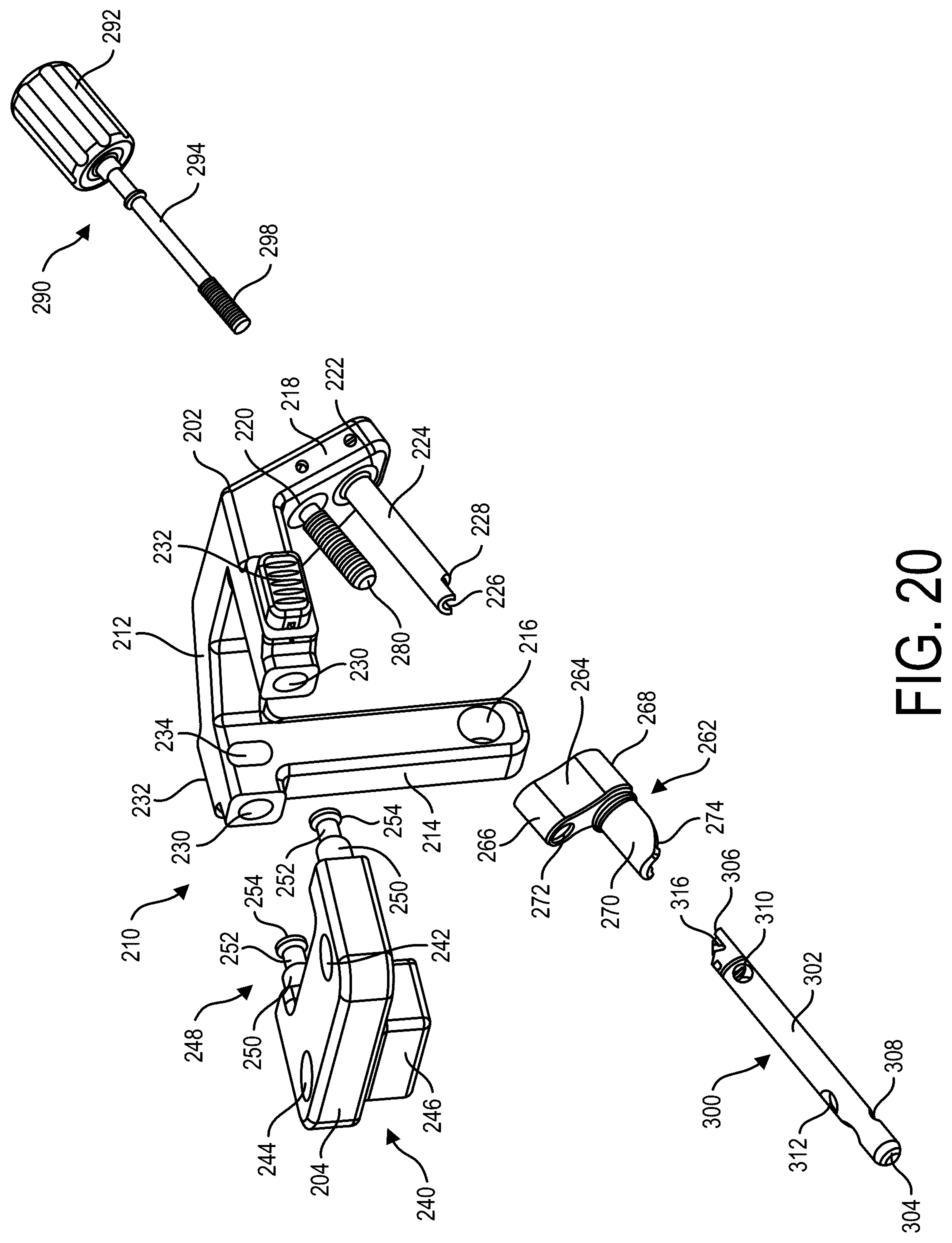 Patent US12396768 Figure 14 – Intramedullary nail alignment guides, fixation guides, devices, systems, and methods of use