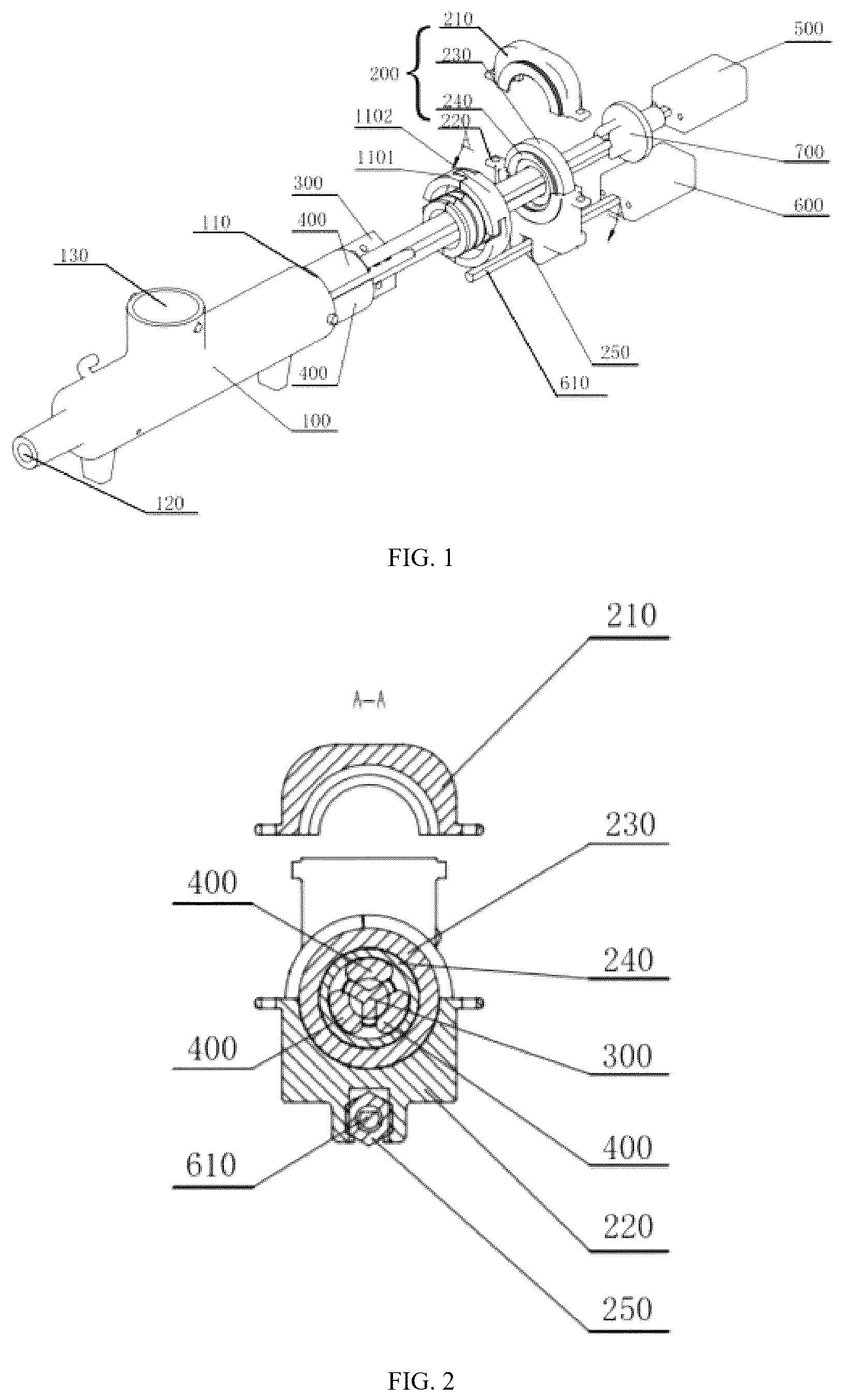 Patent US12396773 Figure 1 – Automatic bone cement mixing and injection device