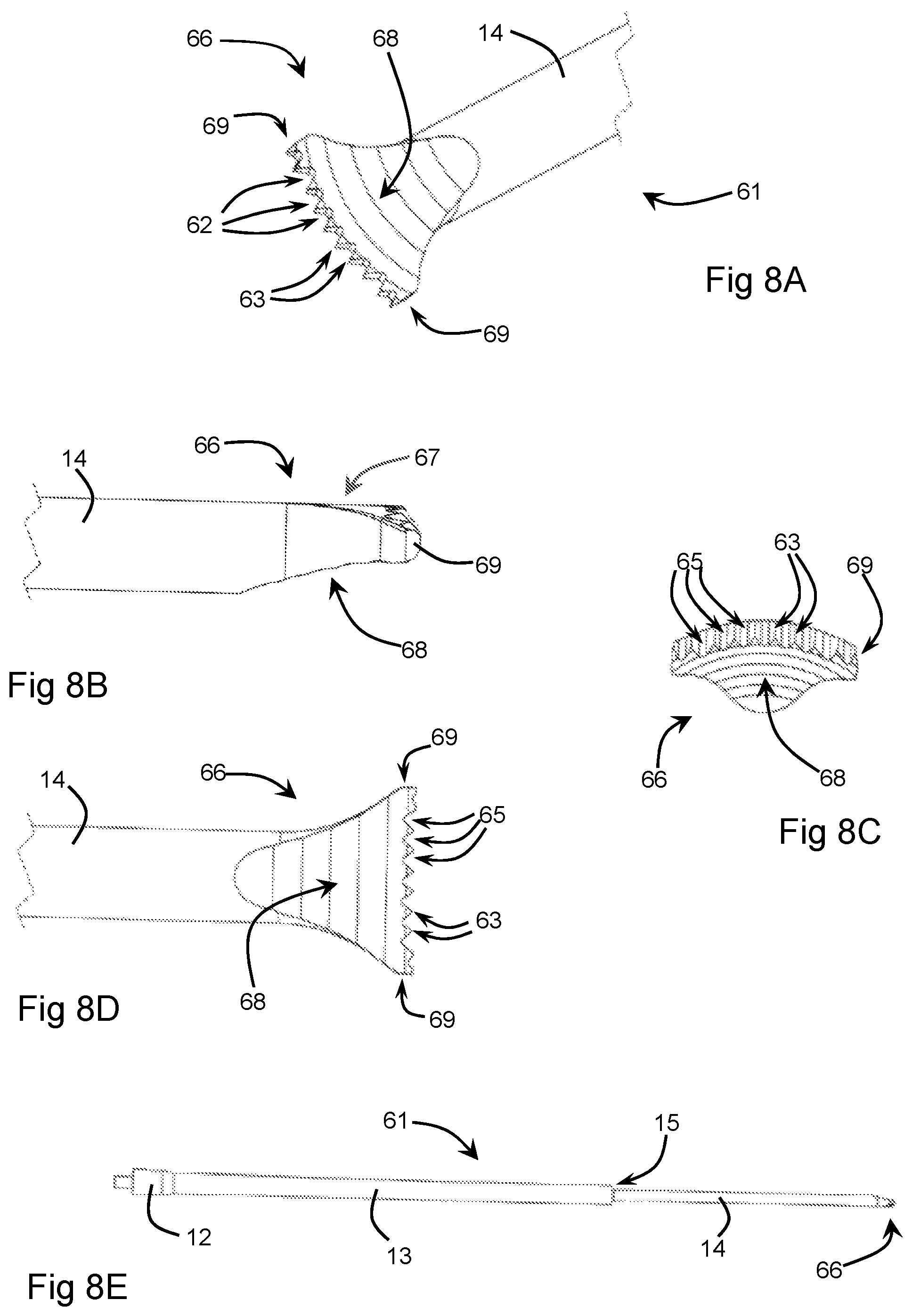 Patent US12396774 Figure 7 – Orthopaedic cement removal tools and method