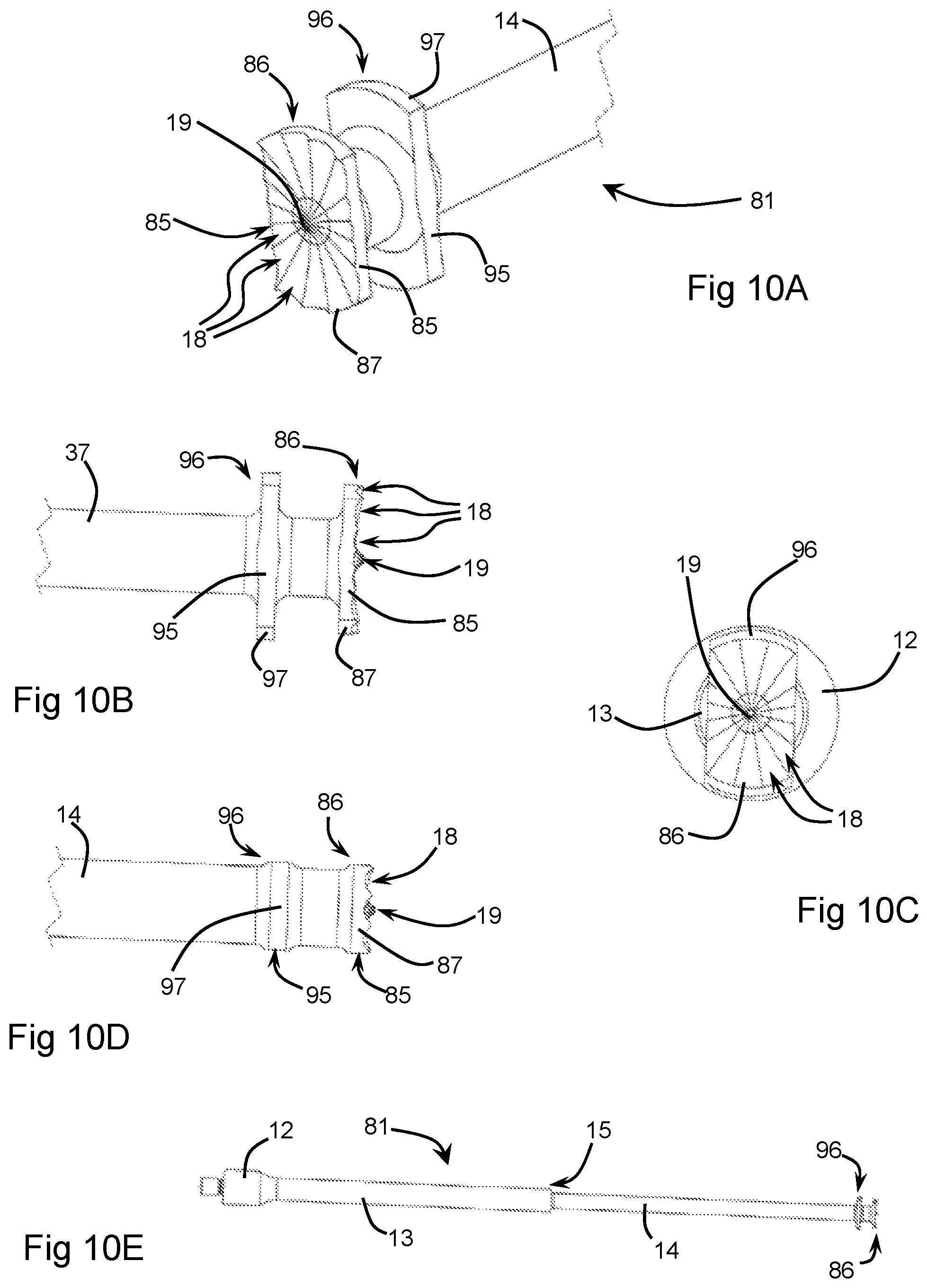 Patent US12396774 Figure 9 – Orthopaedic cement removal tools and method