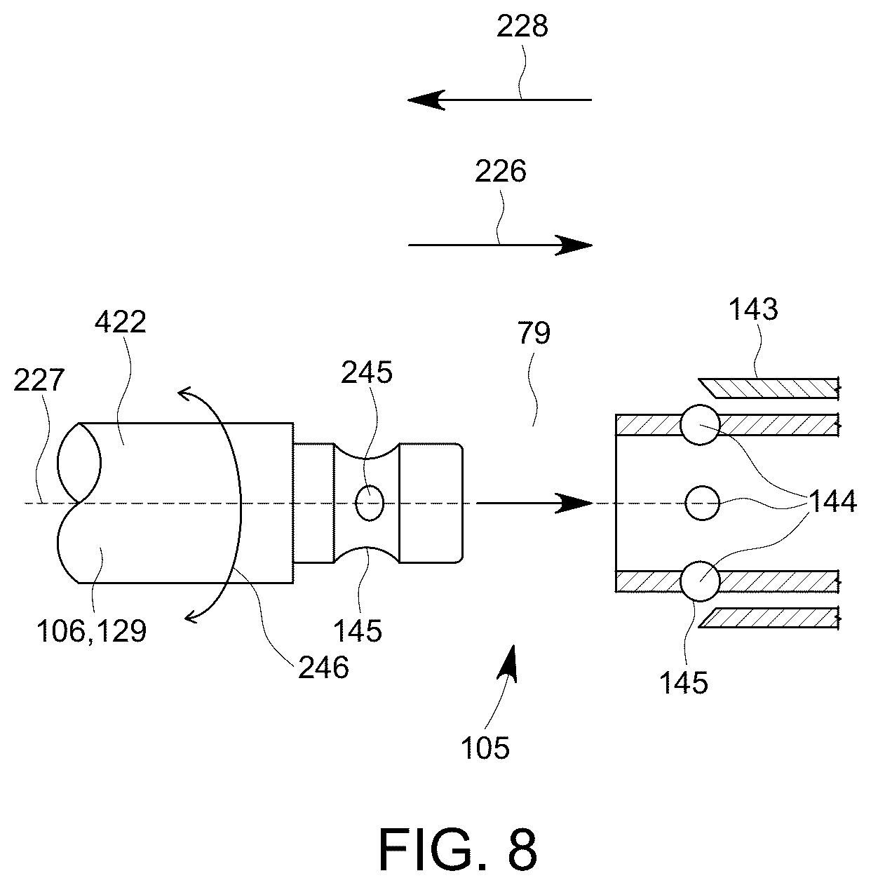 Patent US12396776 Figure 15 – Orthopedic surgery systems and devices for impacting implements in bones