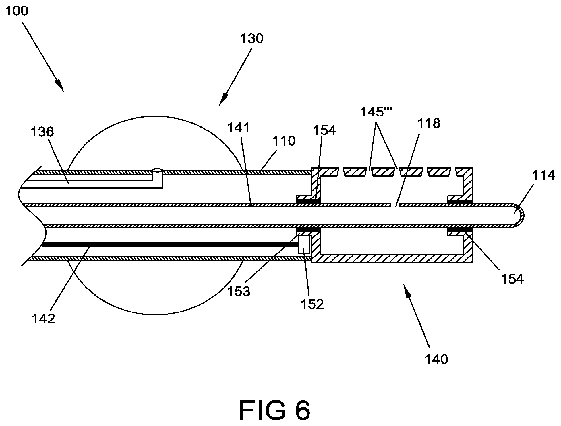 Patent US12396777 Figure 6 – Ablation systems, devices and methods for the treatment of tissue
