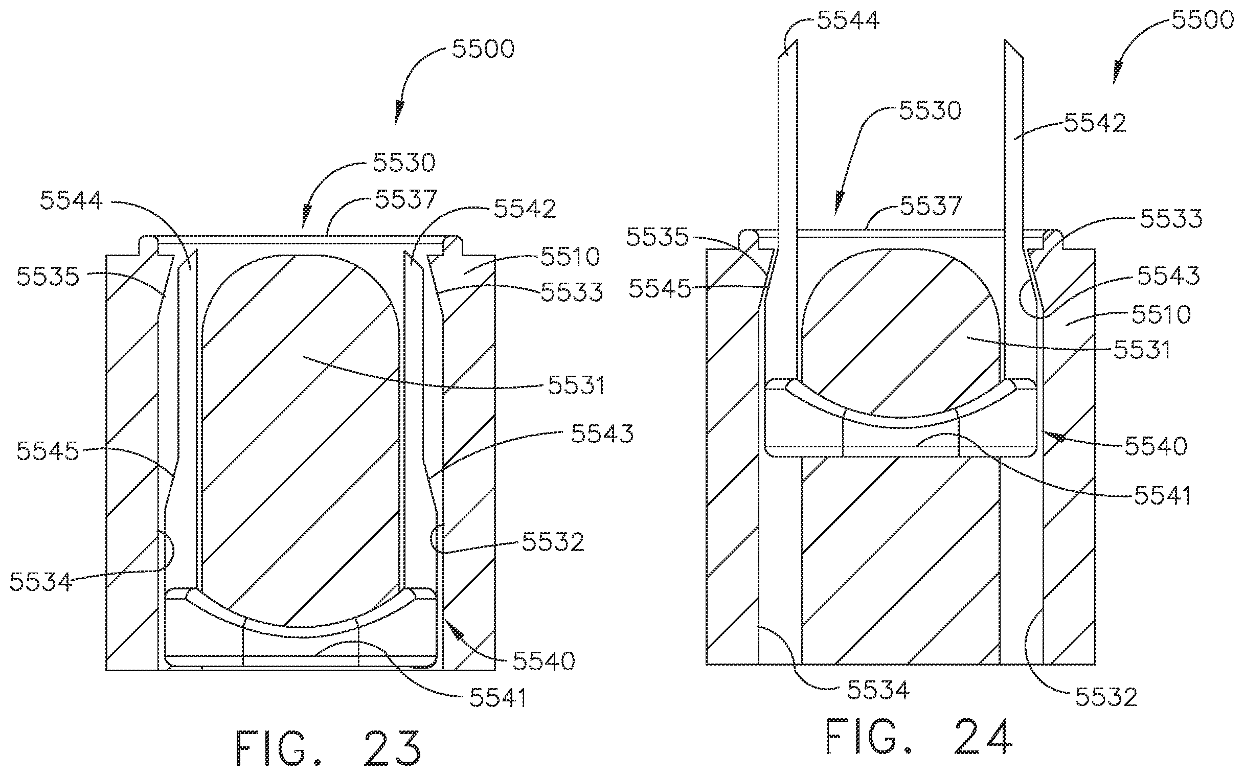 Patent US12396780 Figure 19 – Electrosurgical adaptation techniques of energy modality for combination electrosurgical instruments based on shorting or tissue impedance irregularity