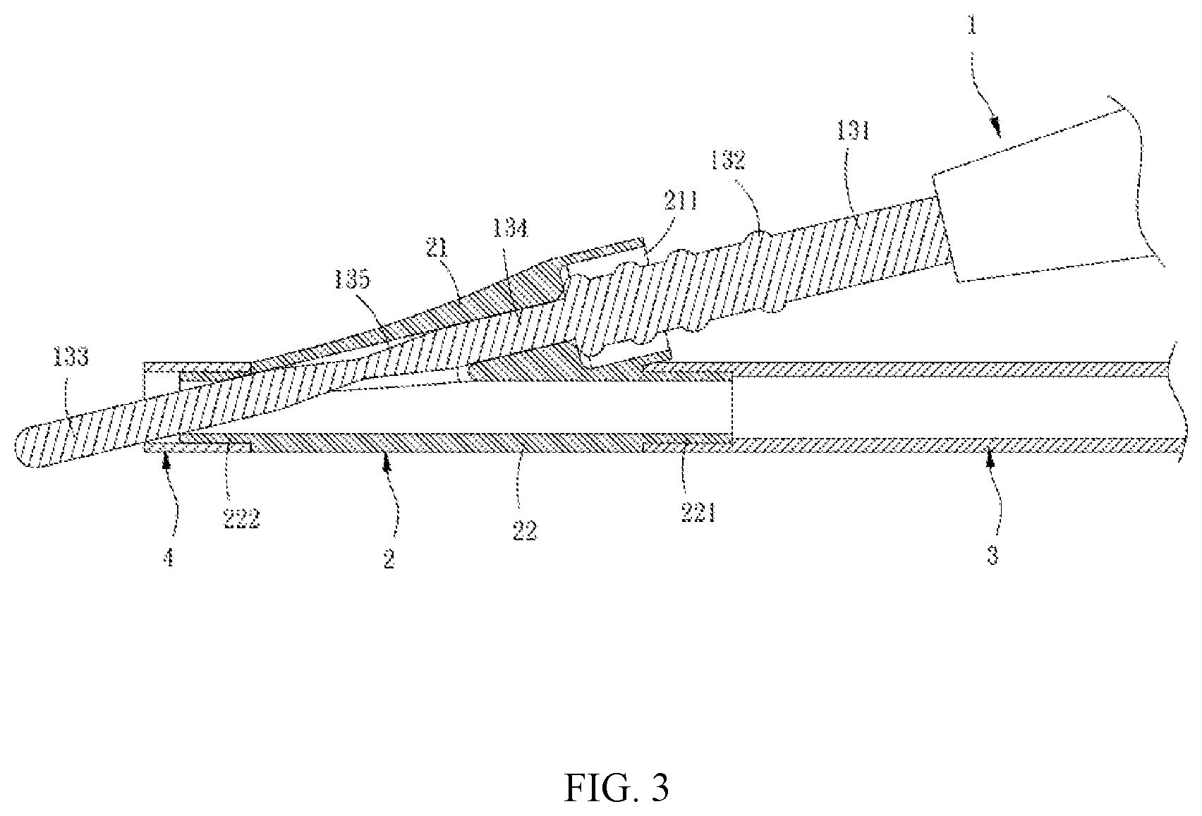 Patent US12396781 Figure 3 – Electrosurgical pencil integrating module and an electrosurgical device possessing module thereof