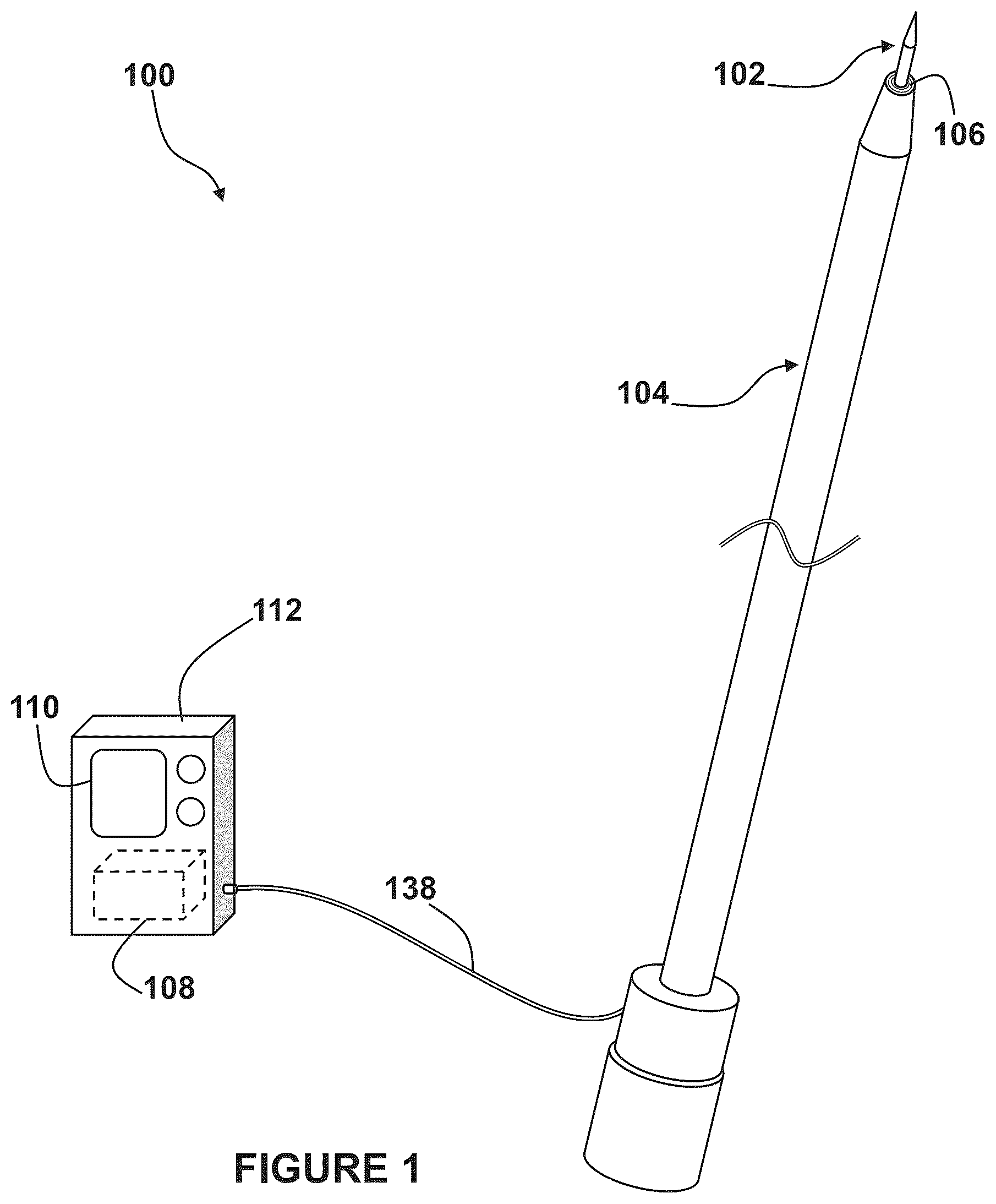 Patent US12396785 — System of medical devices and method for pericardial puncture — Figure 1