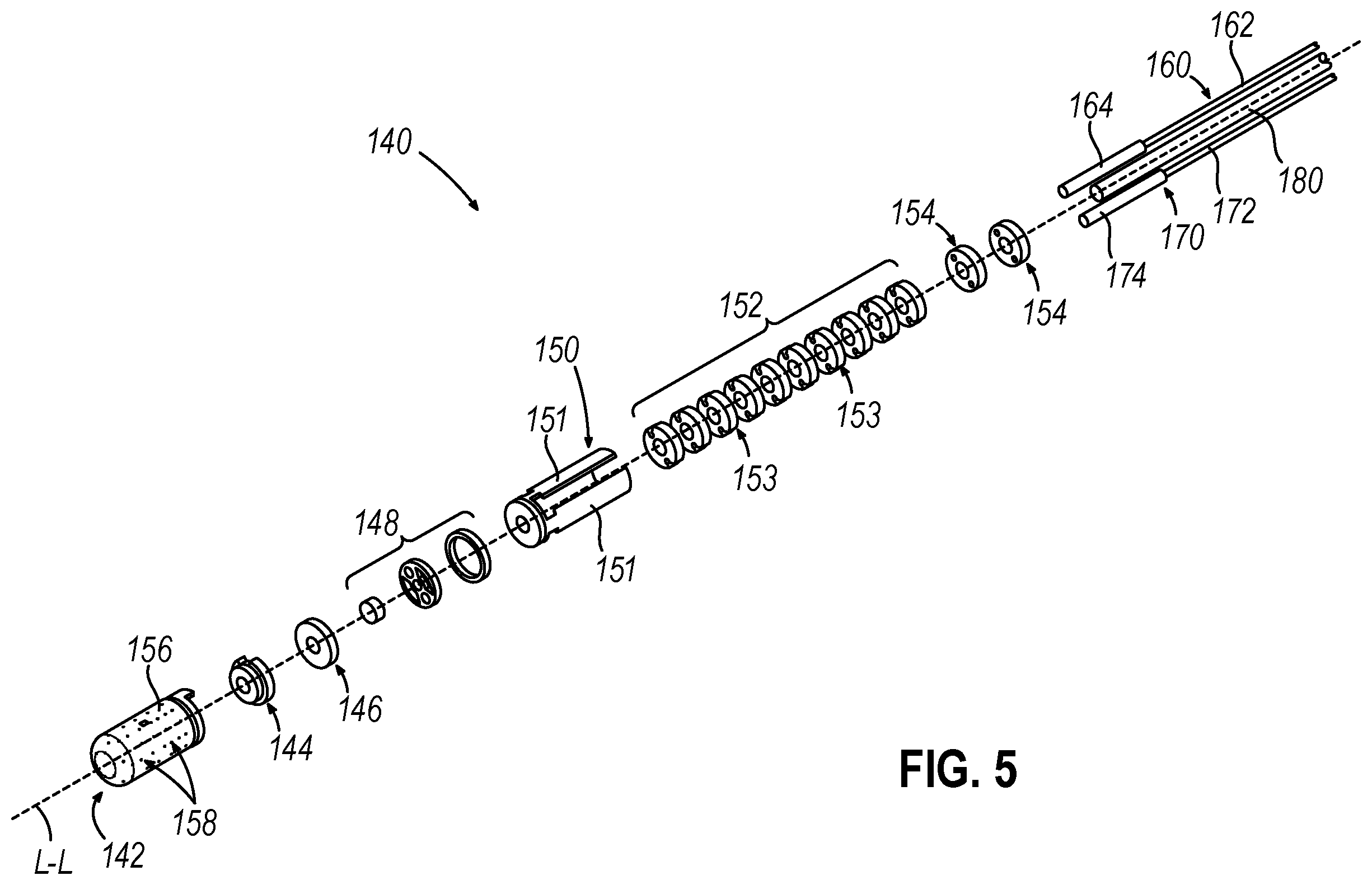 Patent US12396787 Figure 5 – Catheter with integrated thin-film microsensors