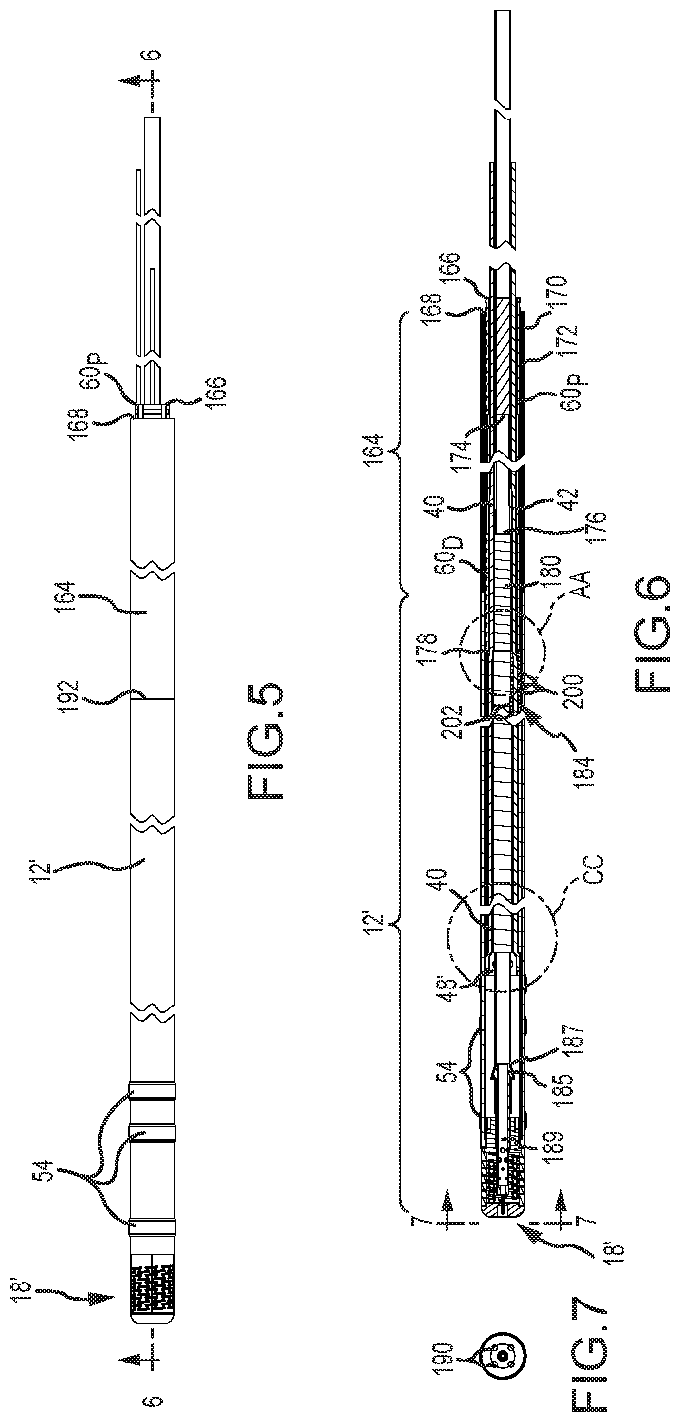 Patent US12396788 Figure 5 – Flex tip fluid lumen assembly with termination tube