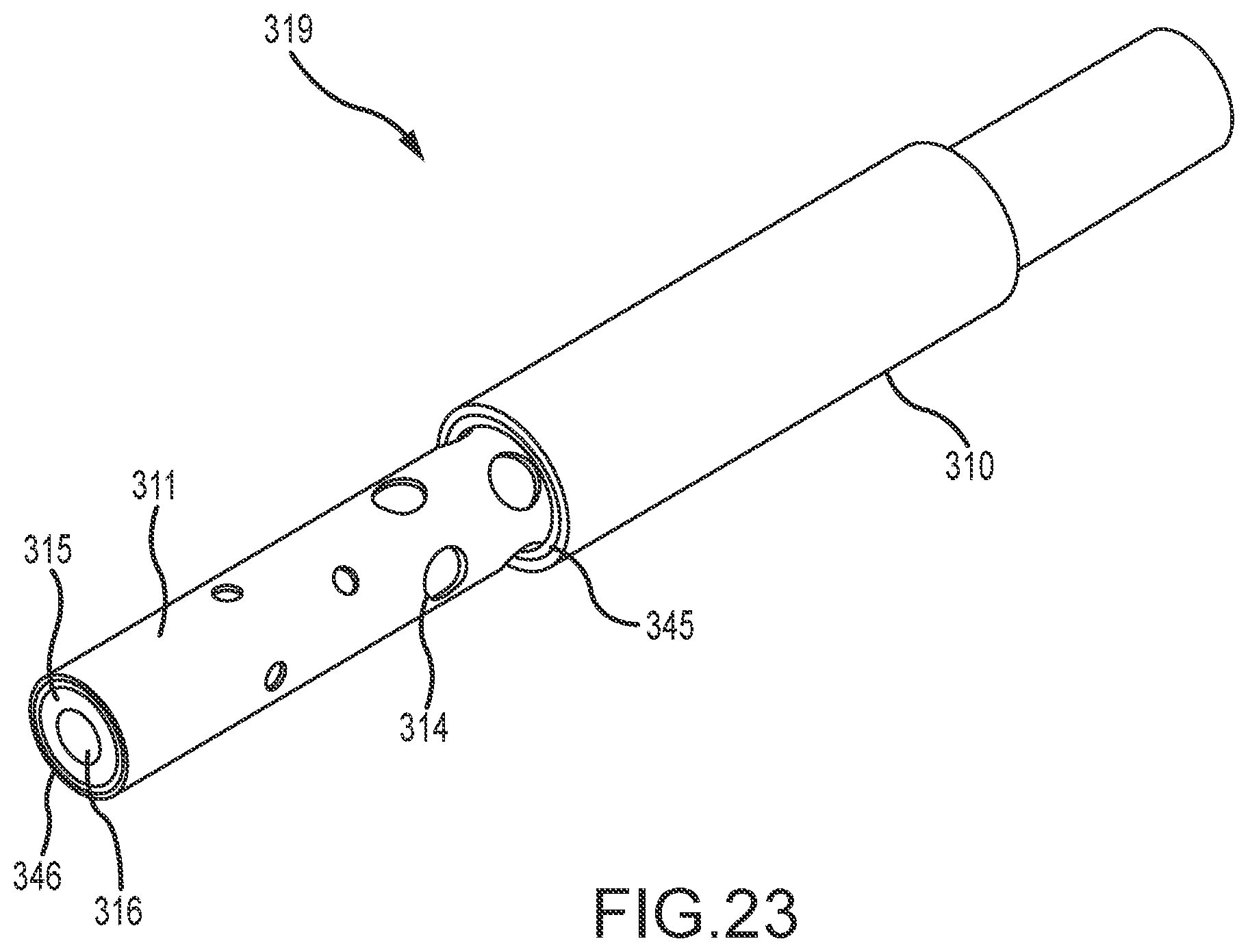 Patent US12396788 Figure 15 – Flex tip fluid lumen assembly with termination tube