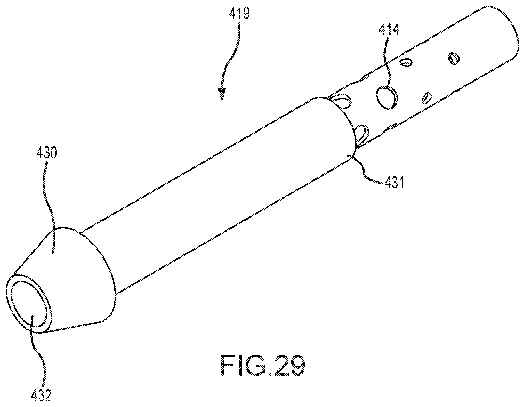 Patent US12396788 Figure 19 – Flex tip fluid lumen assembly with termination tube