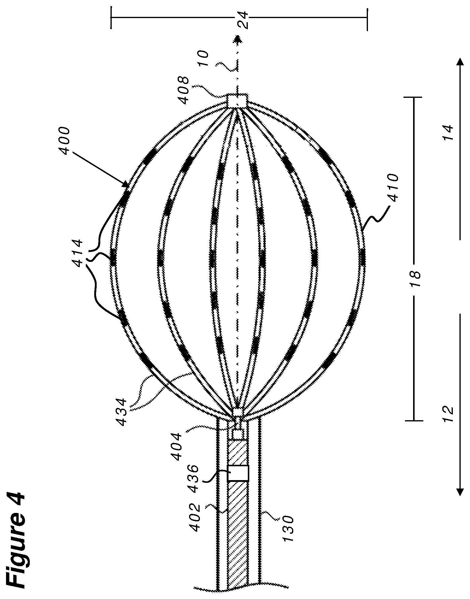 Patent US12396789 Figure 5 – Determining shape of expandable distal member of a catheter