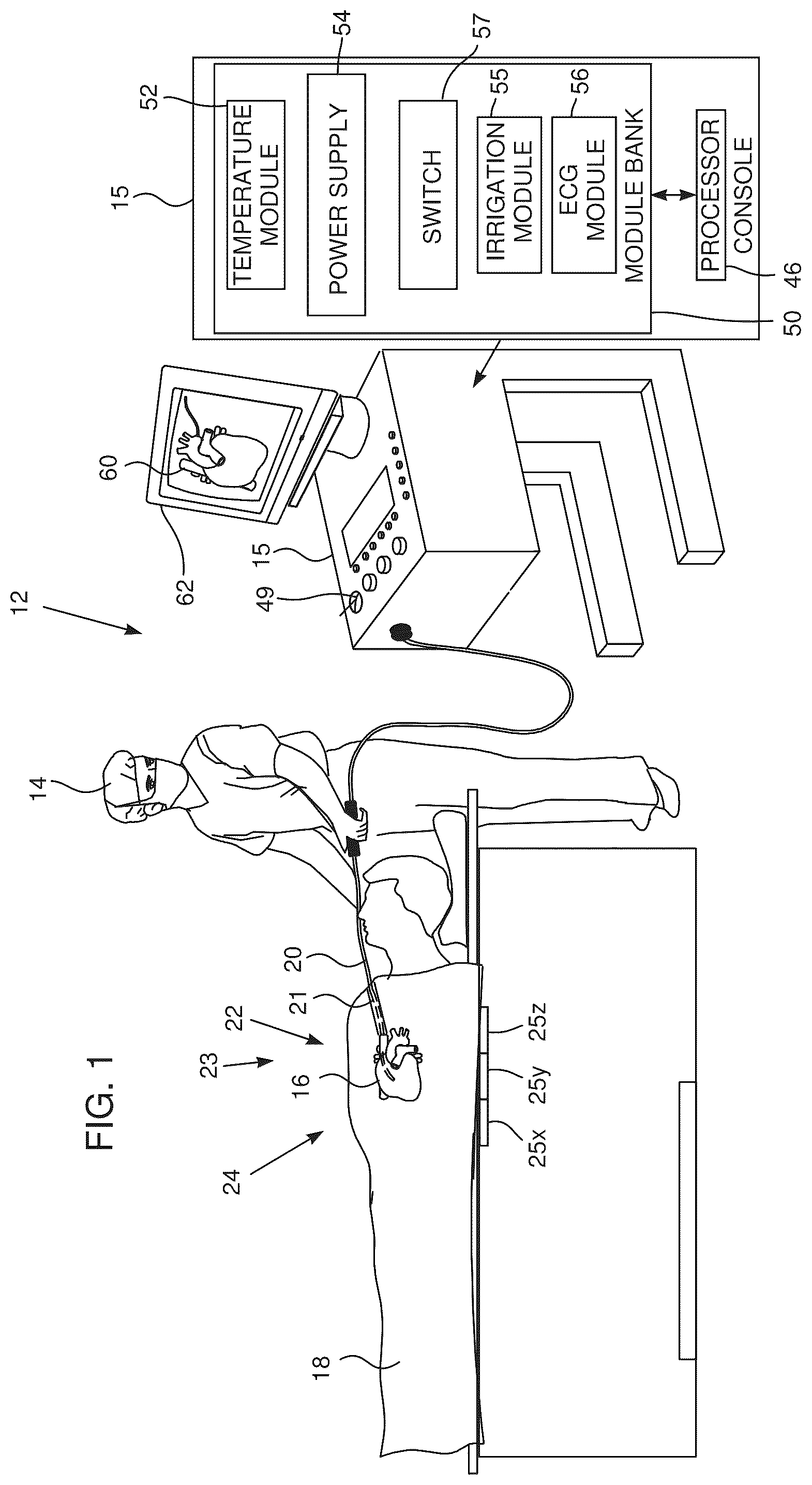 Patent US12396790 Figure 1 – Temperature controlled short duration ablation with multiple electrodes