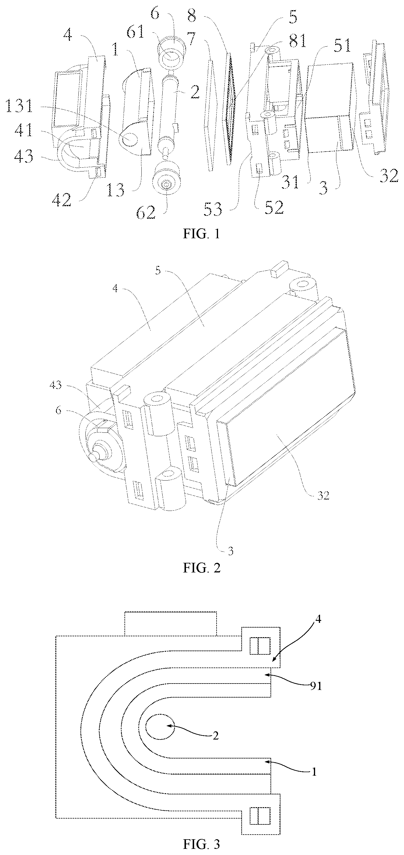 Patent US12396791 — Hair removing device — Figure 1