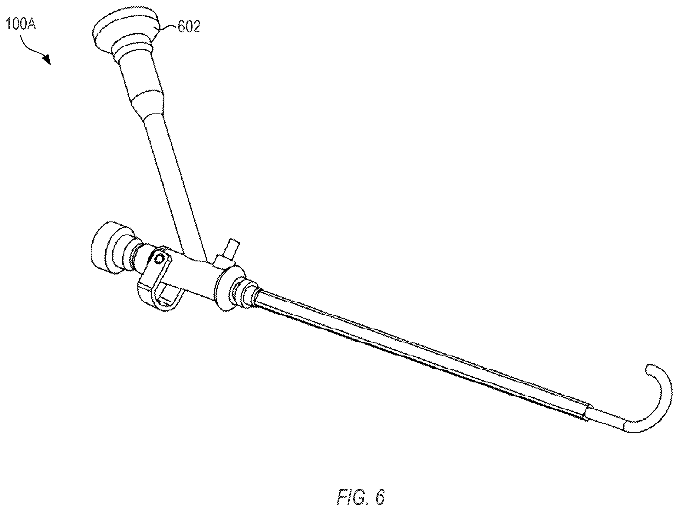 Patent US12396792 Figure 6 – Nephroscope with flexible and articulatable distal portion