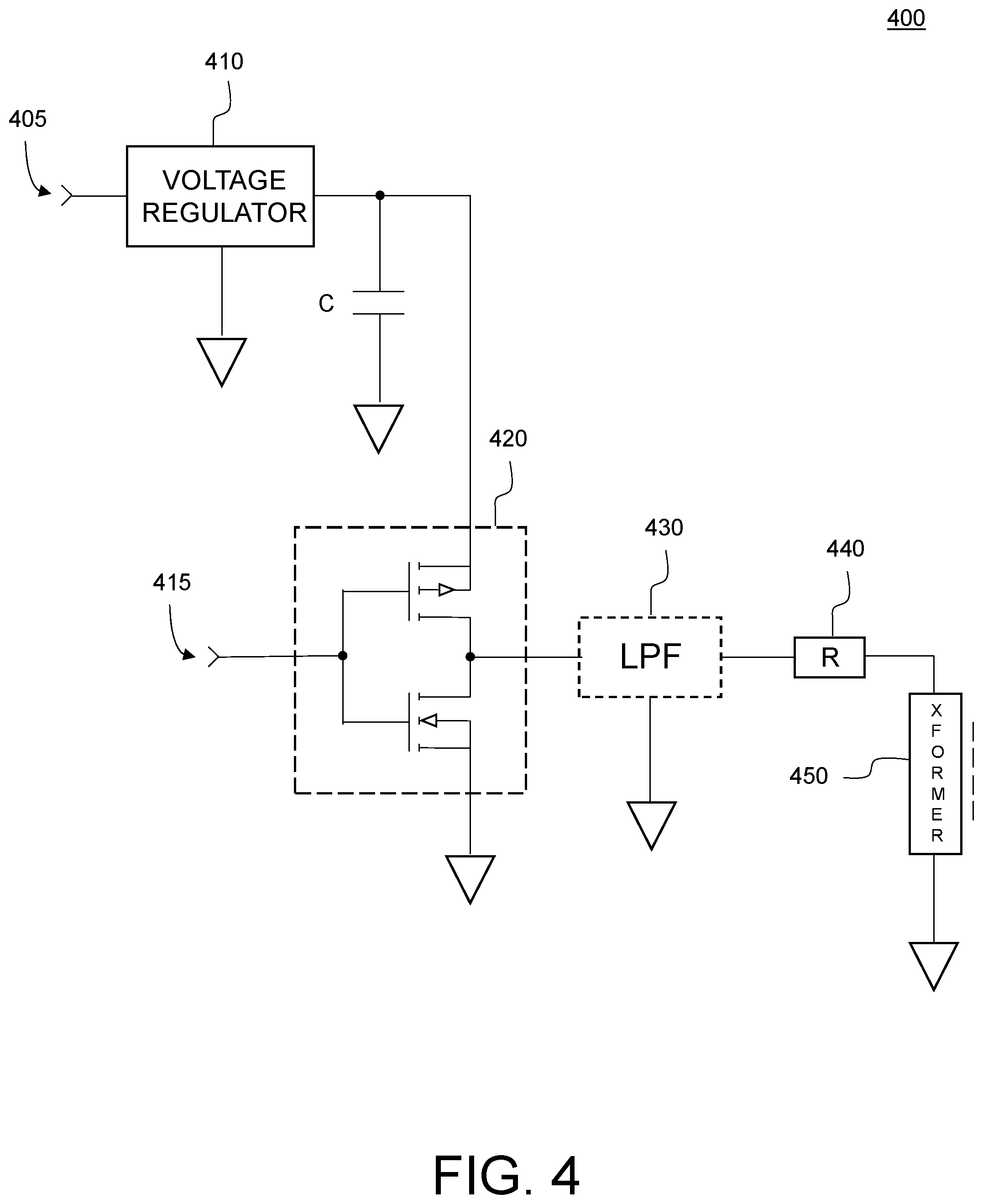 Patent US12396800 Figure 4 – System for receiving signals from a magneto-mechanical oscillator