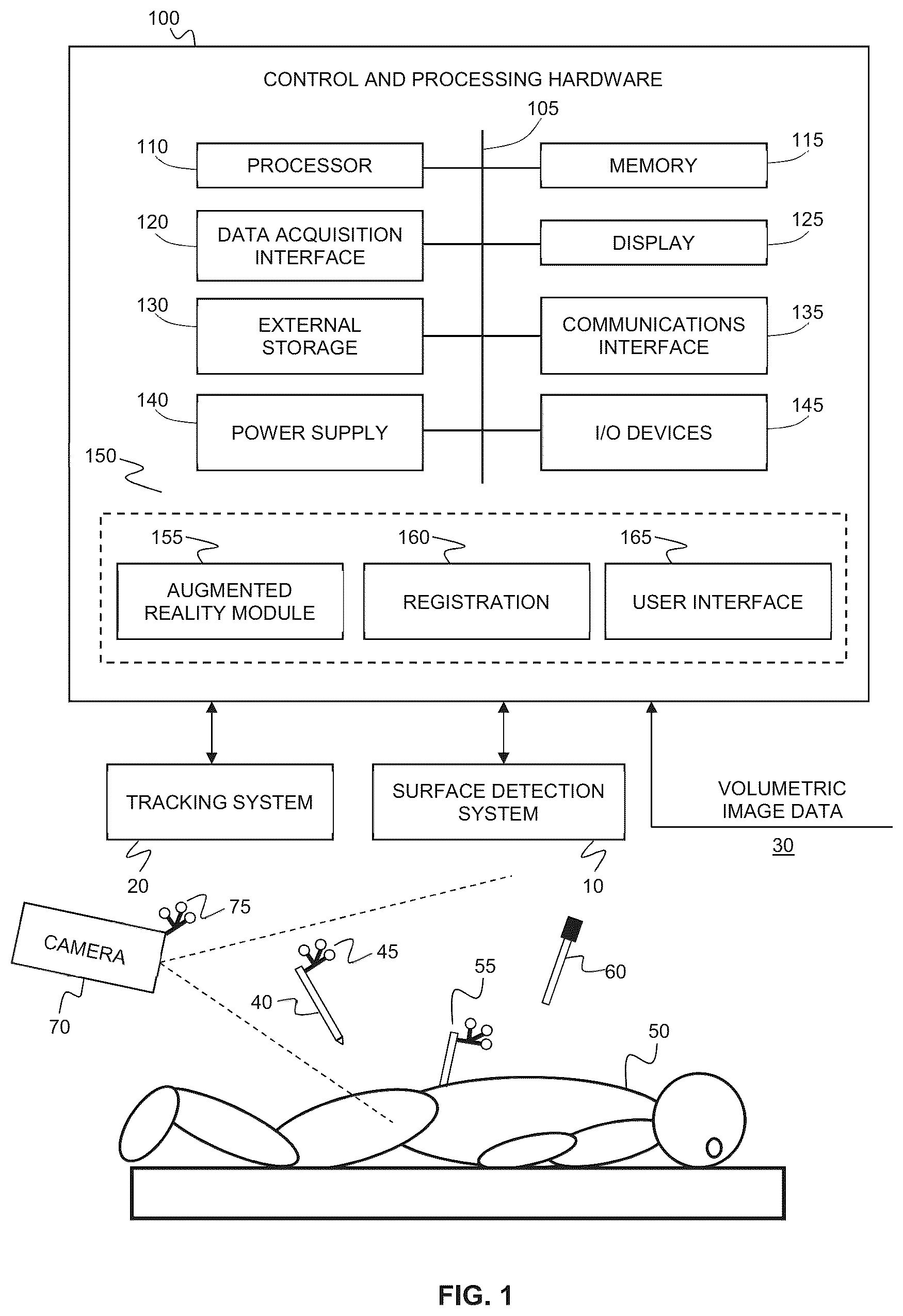Patent US12396803 Figure 1 – Systems and methods for performing intraoperative guidance