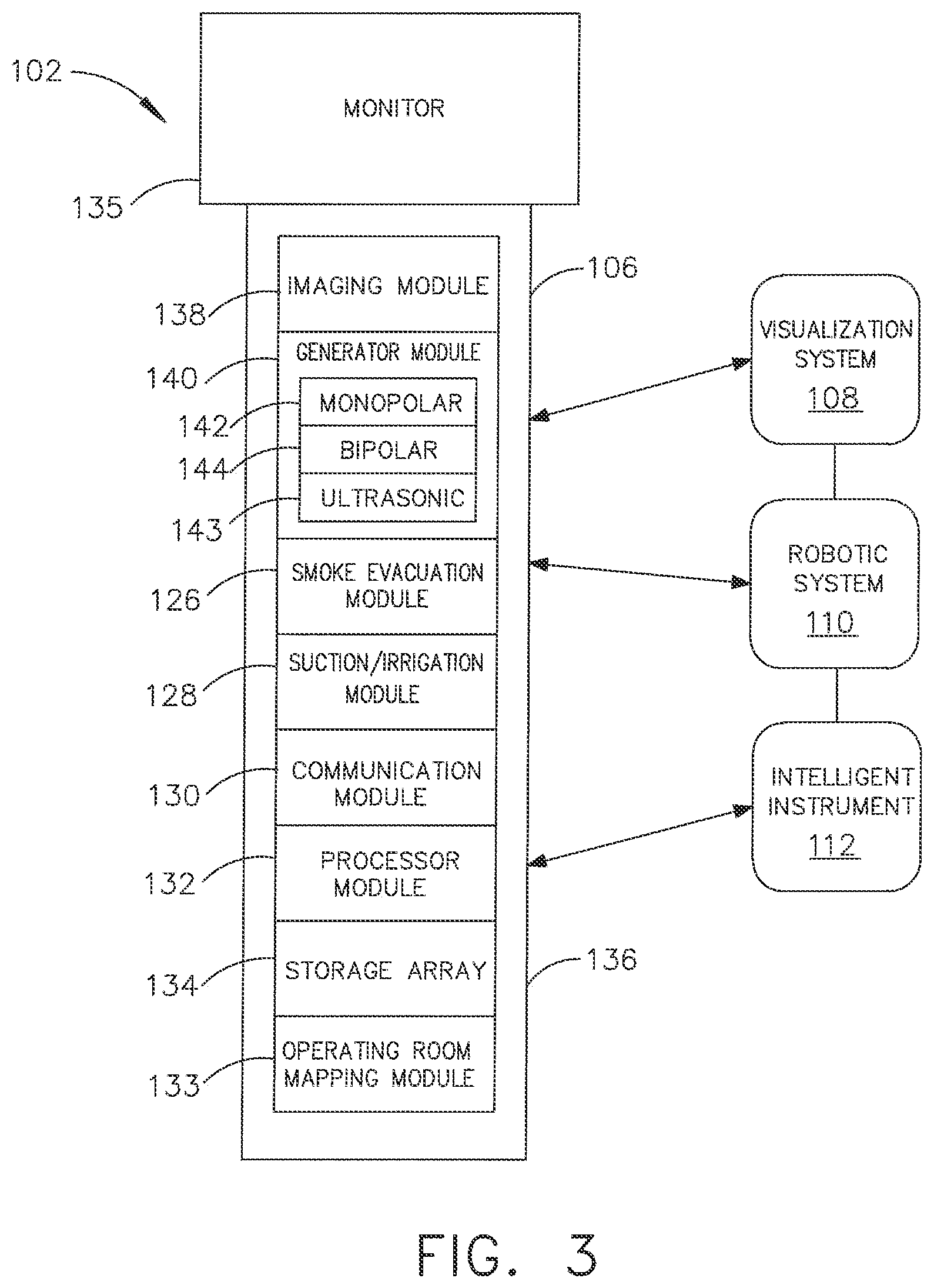 Patent US12396806 Figure 3 – Adjustment of a surgical device function based on situational awareness