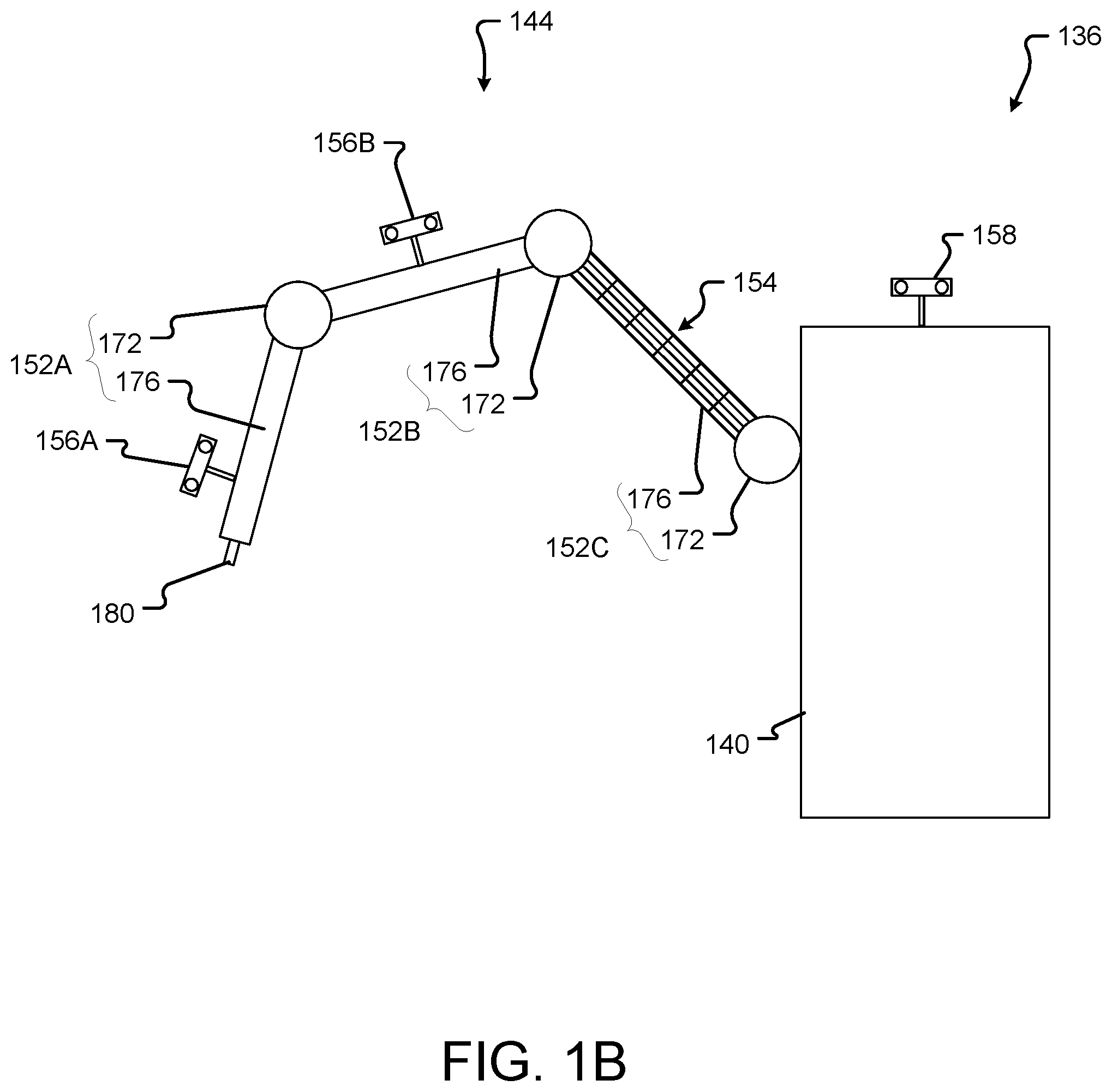 Patent US12396809 Figure 2 – Split robotic reference frame for navigation