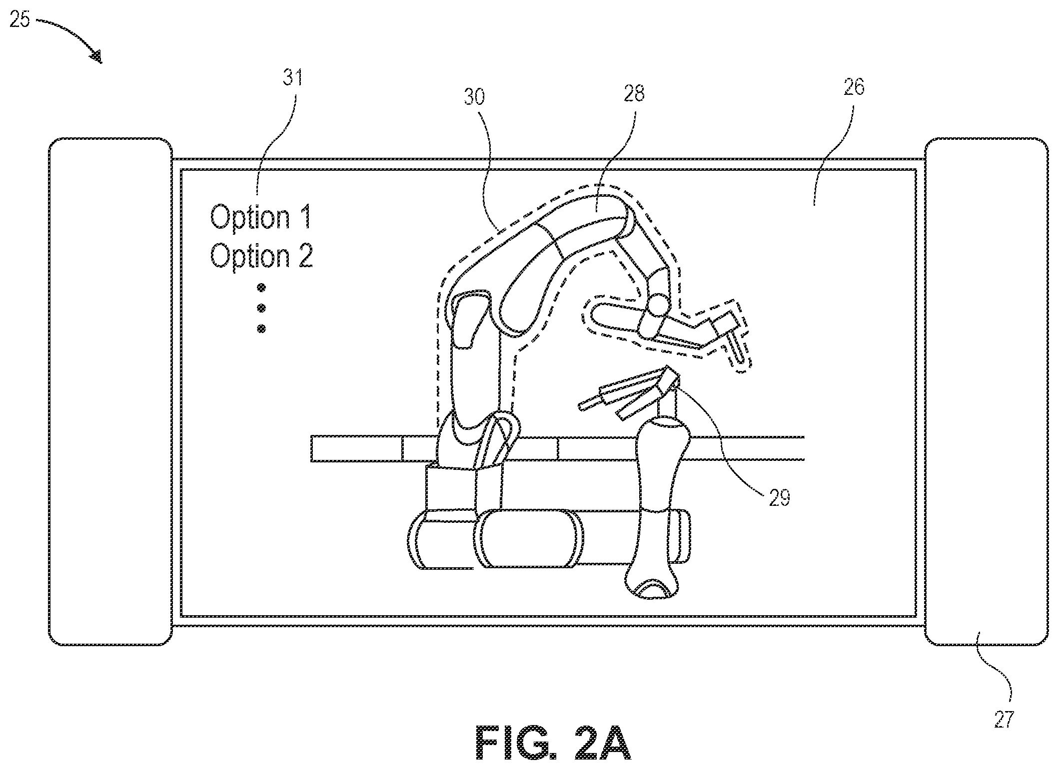 Patent US12396813 Figure 2 – Handheld user interface device for a surgical robot