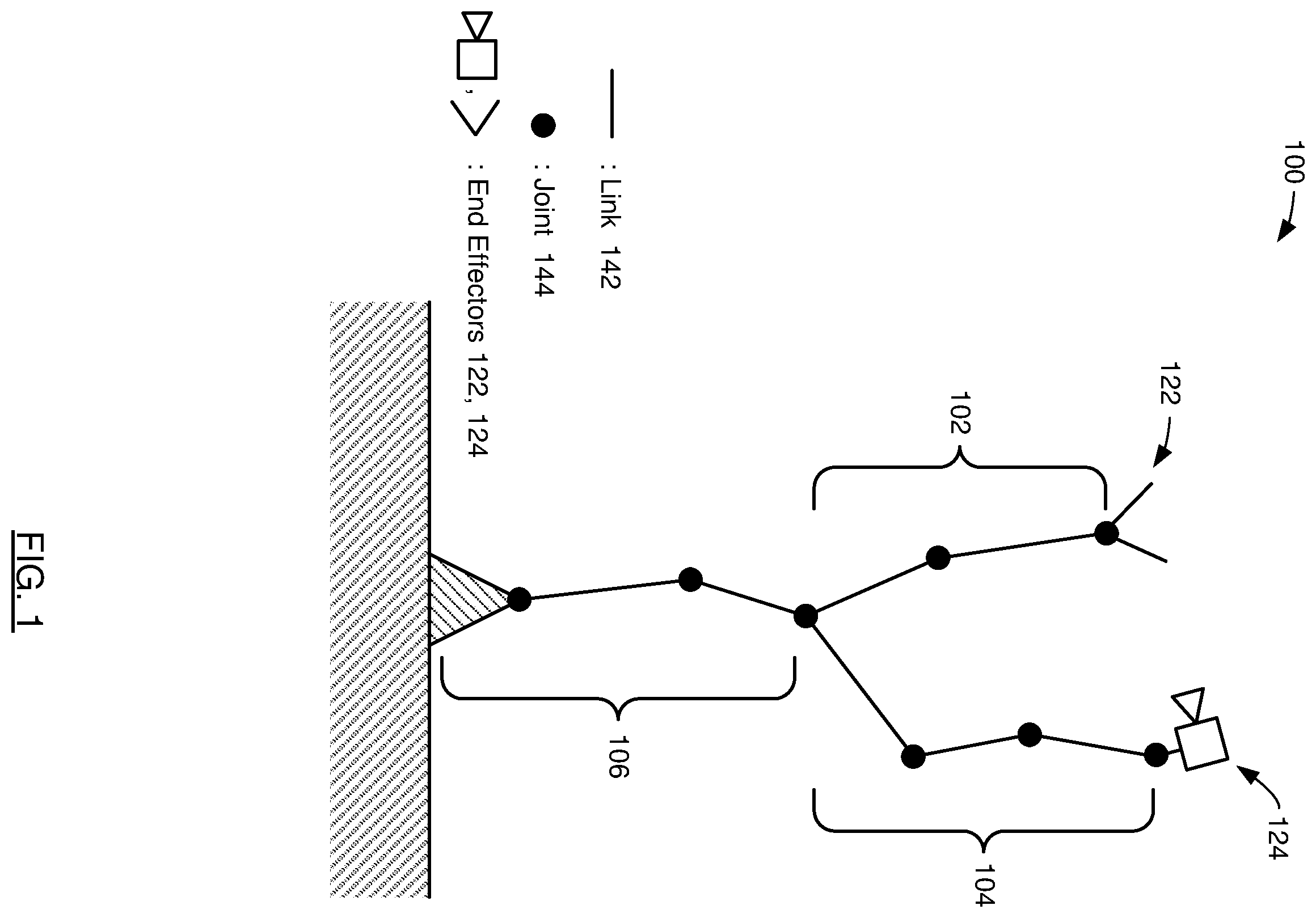 Patent US12396816 Figure 1 – Method and system for coordinated multiple-tool movement using a drivable assembly