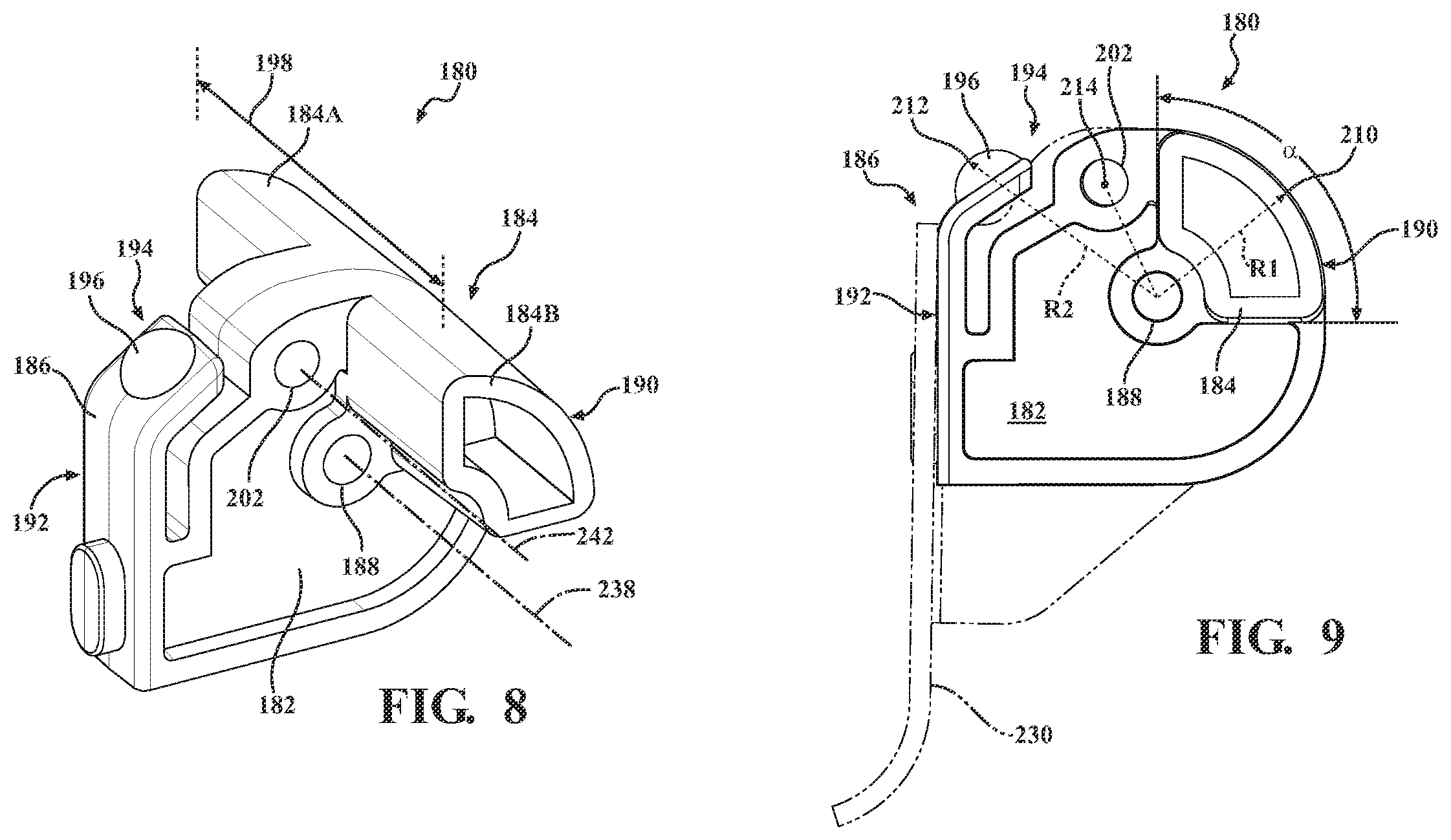 Patent US12396819 Figure 9 – Sterilization container and latch