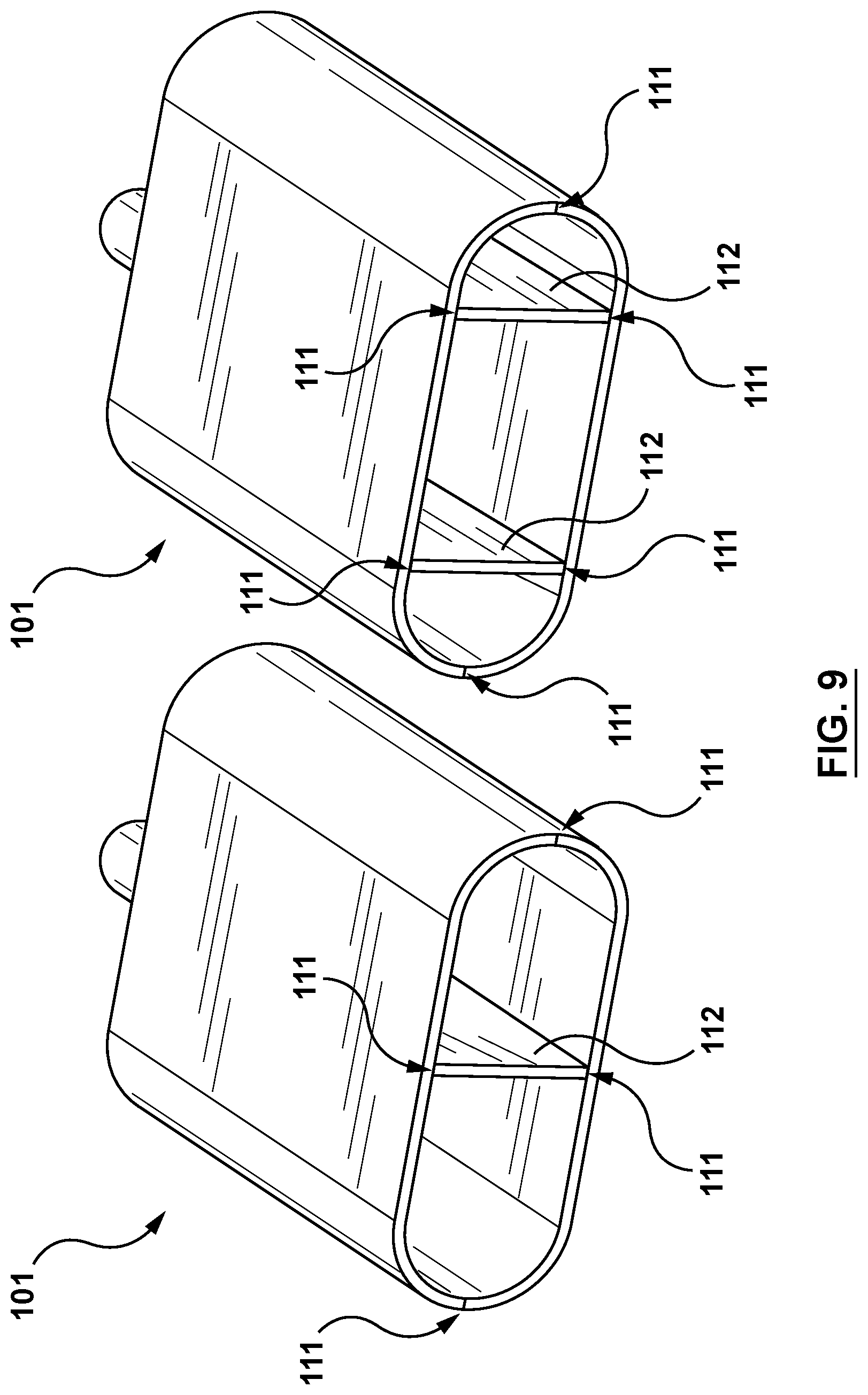 Patent US12396820 Figure 5 – Heat exchange and temperature sensing device and method of use