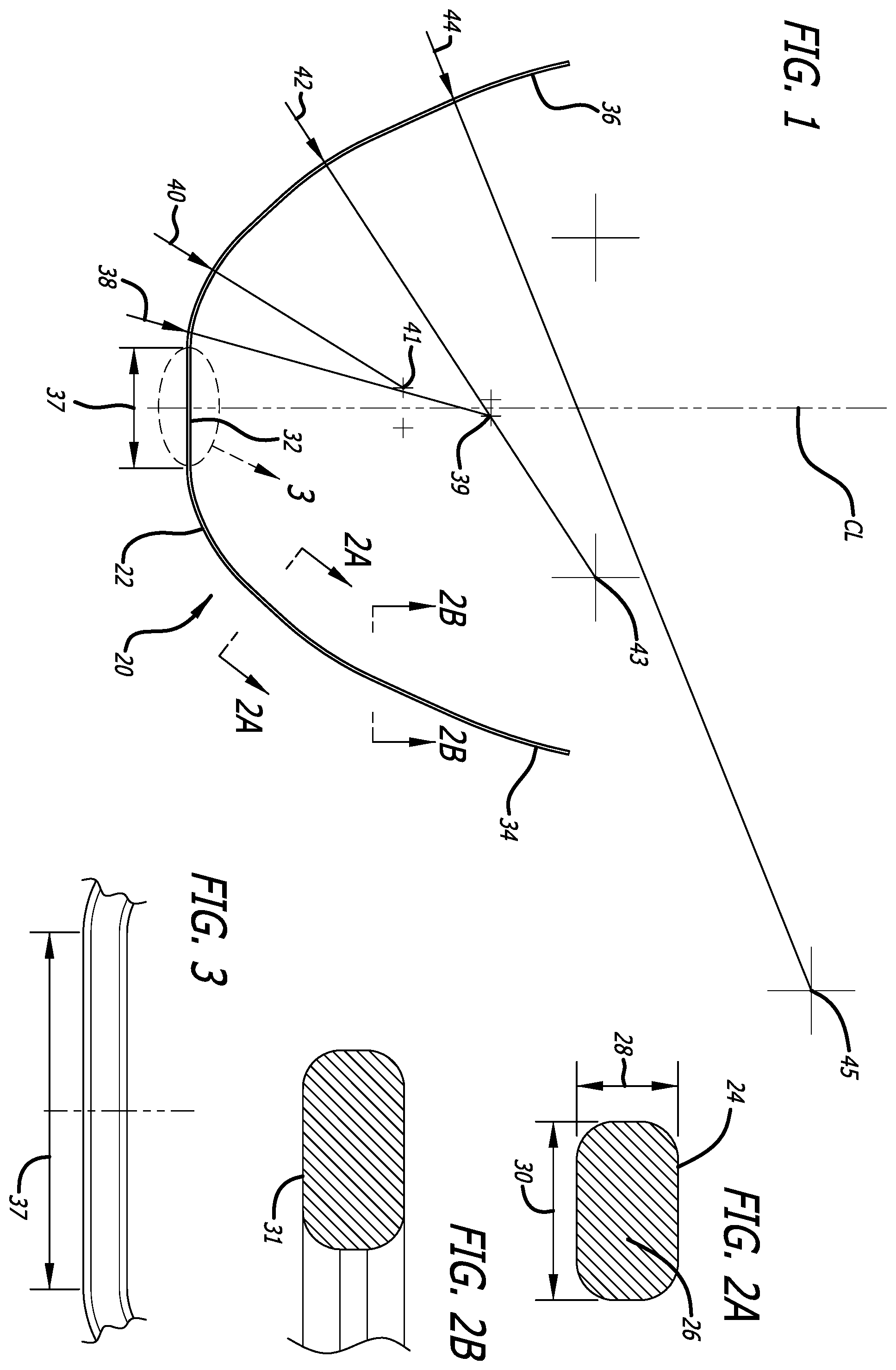 Patent US12396824 Figure 1 – Orthodontic archwire
