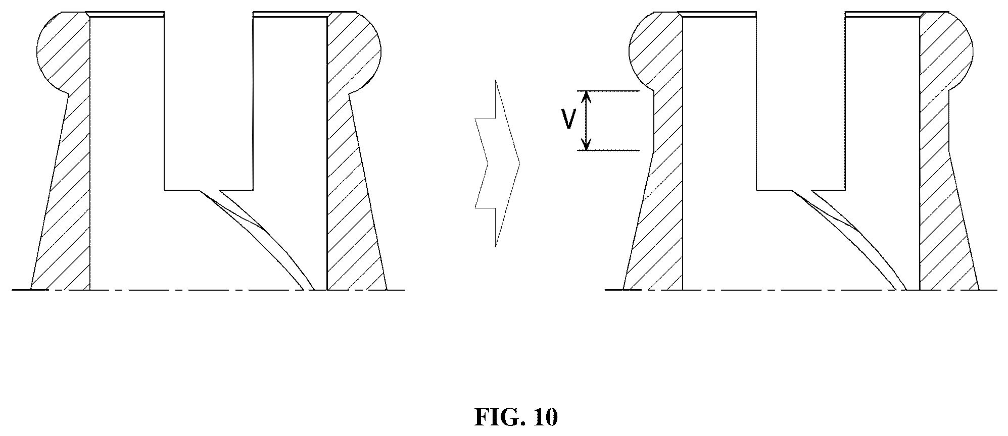 Patent US12396826 Figure 14 – Dental implant abutment having occlusal force buffering function