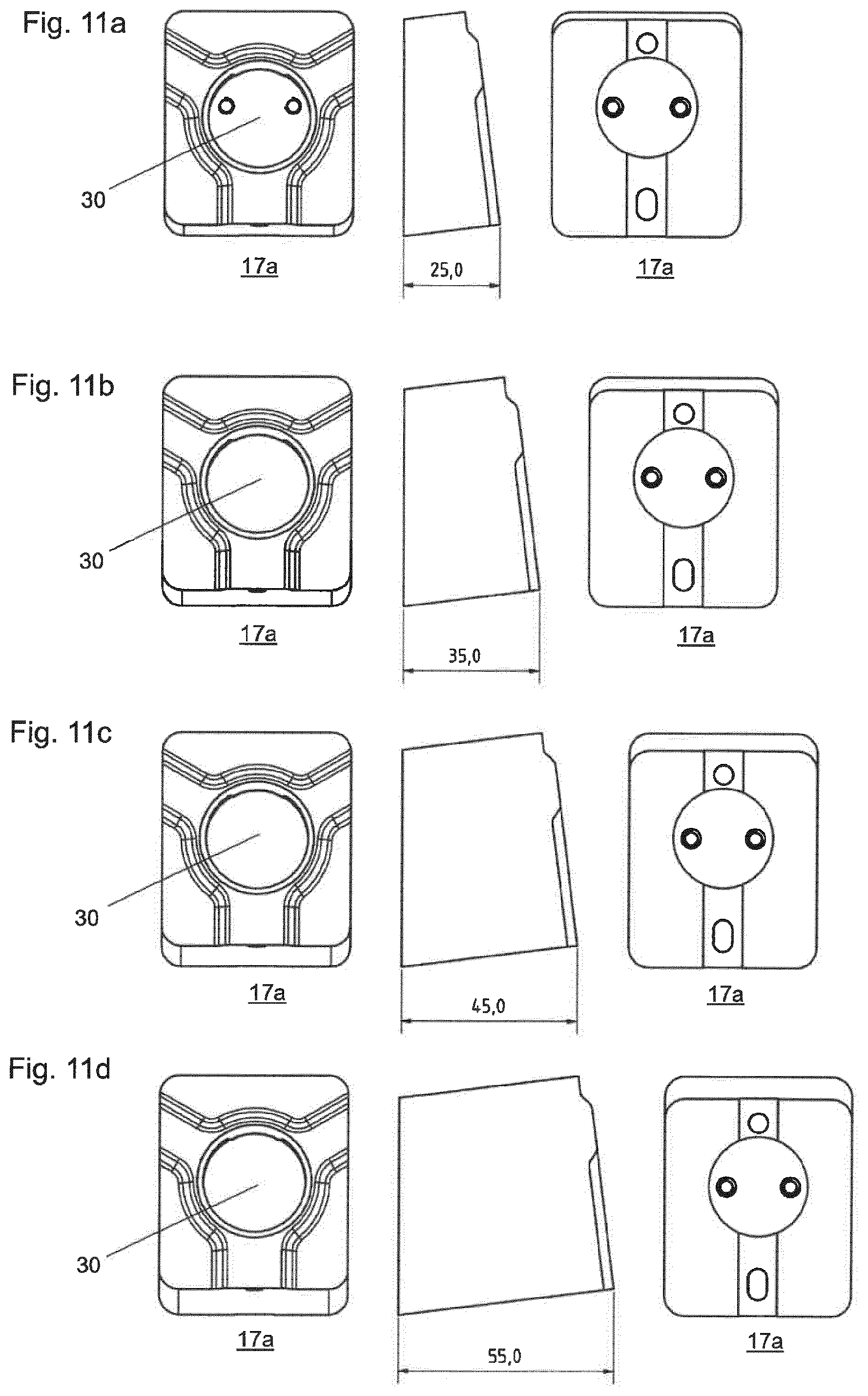 Patent US12396828 Figure 11 – Method for providing a 3D-print data set of a dental model structure, computer program product, dental model structure, mounting plate and dental model system