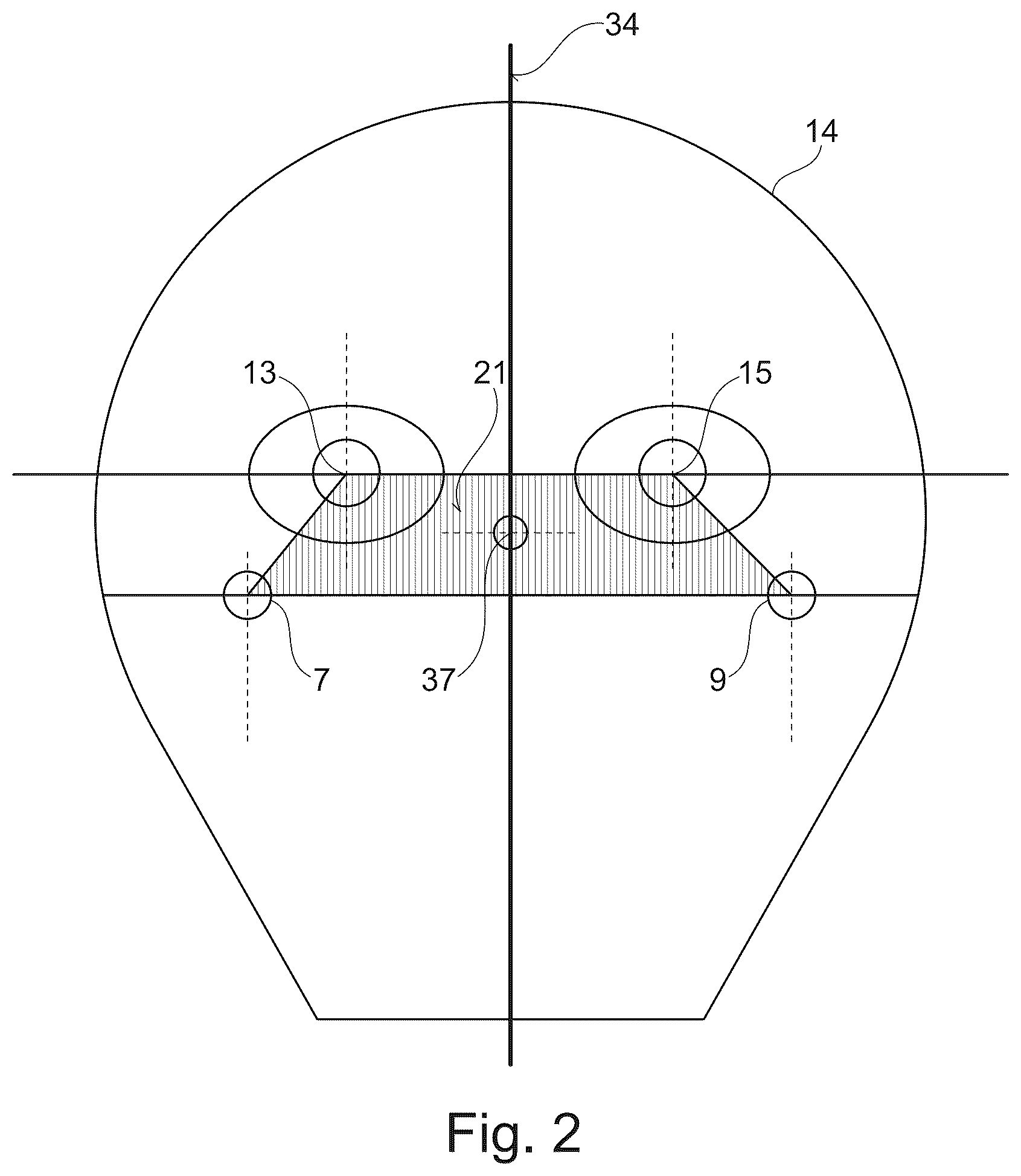 Patent US12396829 Figure 2 – Equipment for treatment of a person