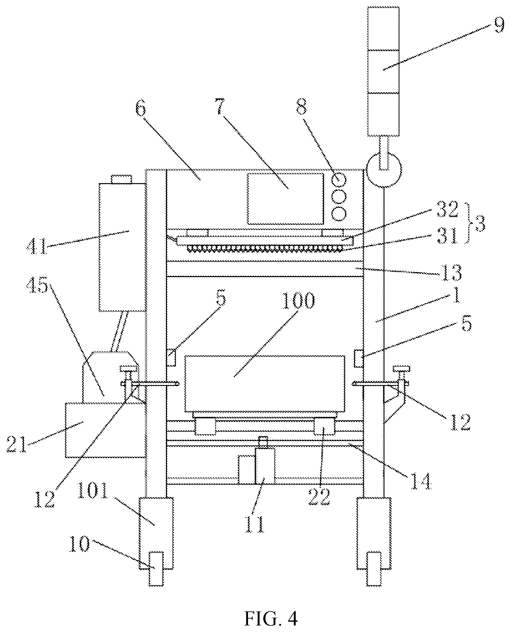 Patent US12396833 Figure 3 – Vaccine spray equipment